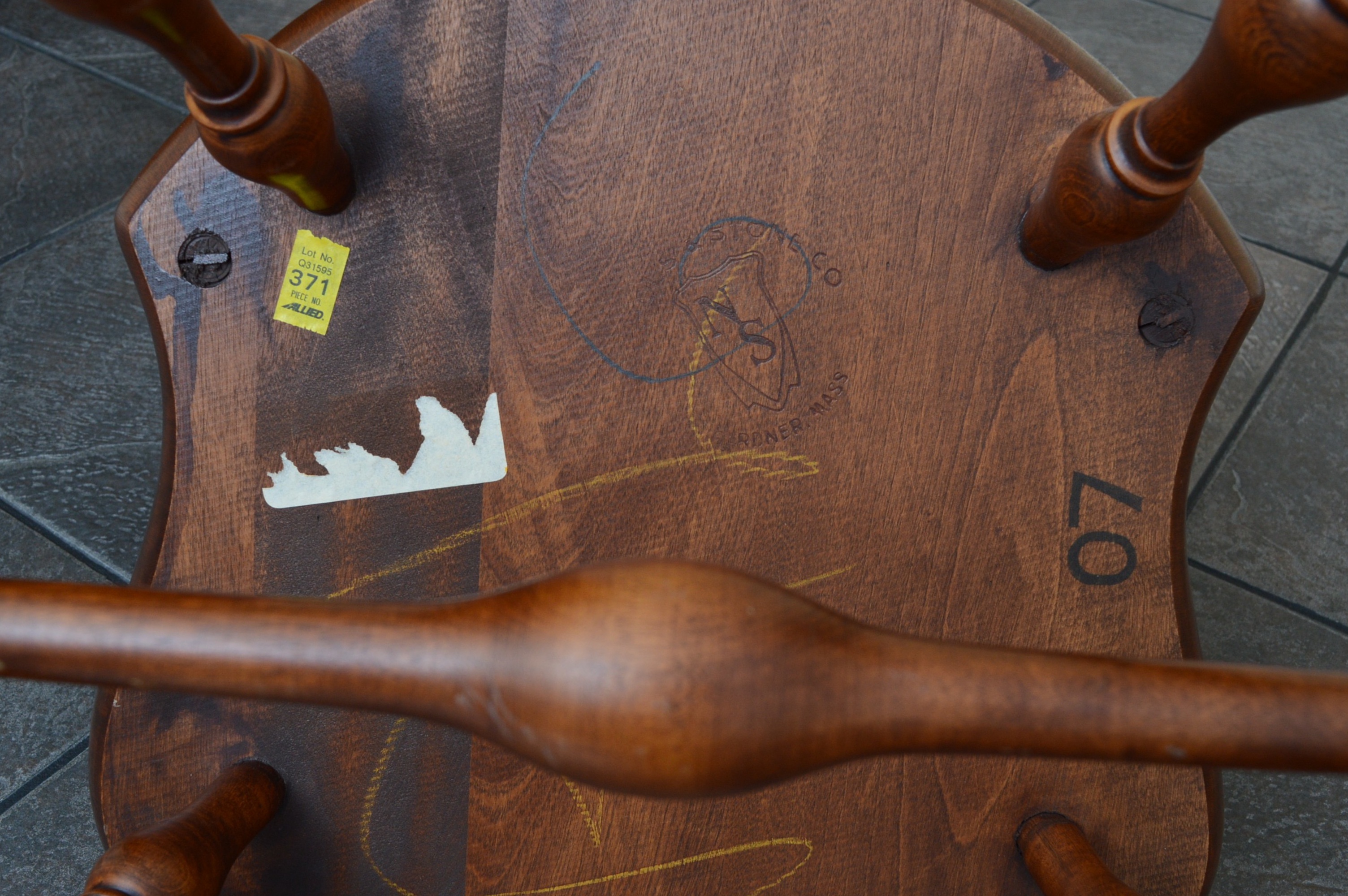 Pairing of Vintage Windsor-Style Chairs