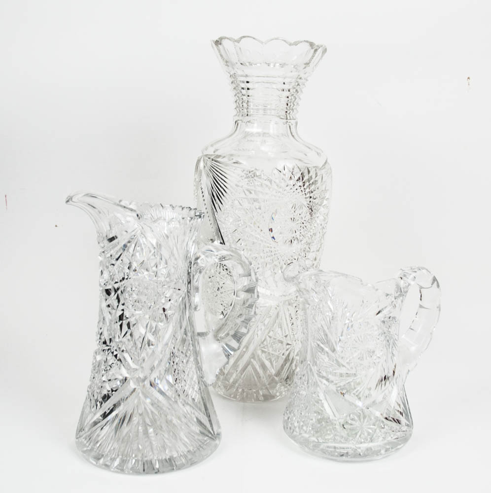 American Brilliant Cut Glass Collection