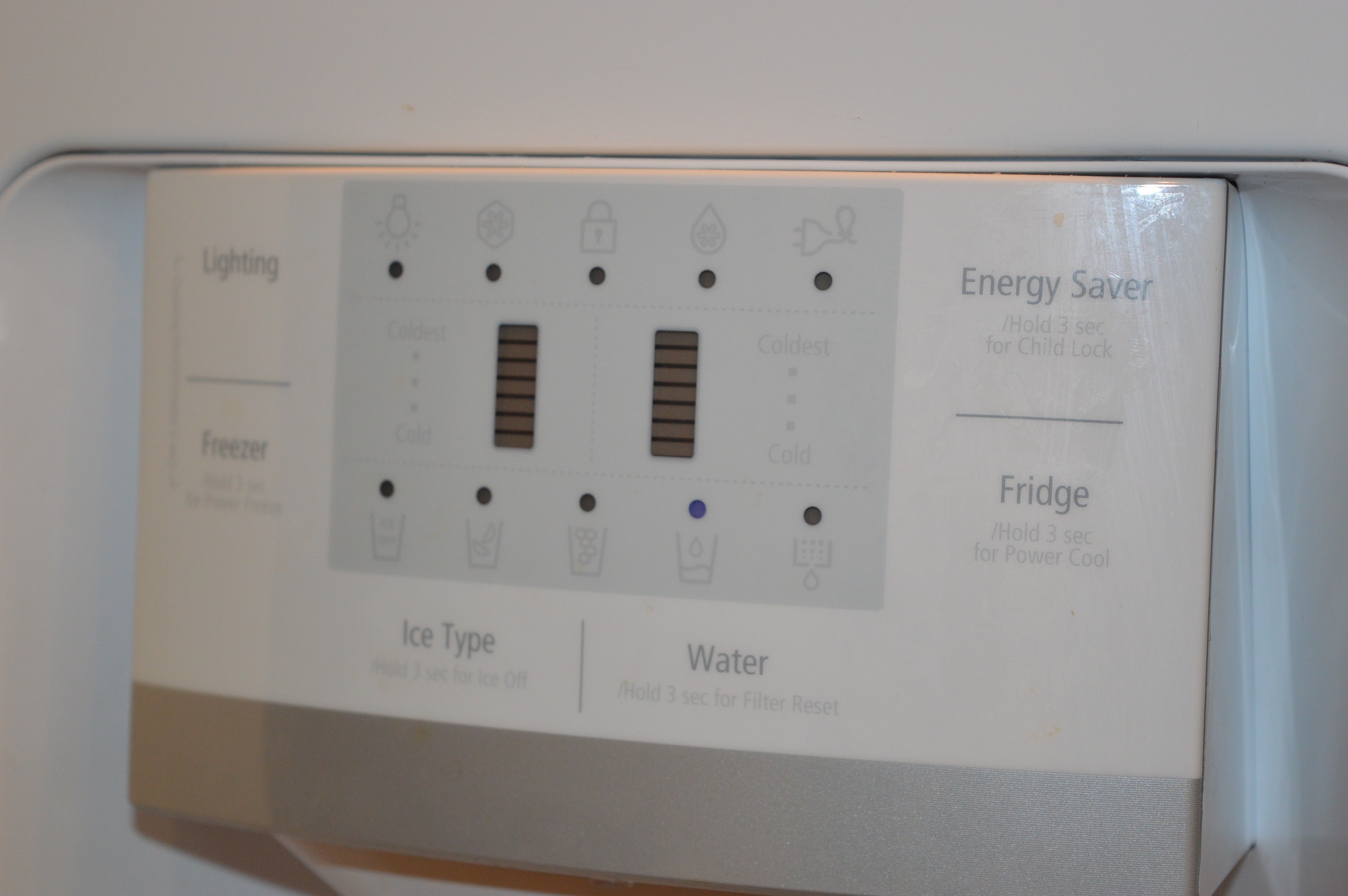 Samsung White Side by Side Refrigerator Freezer