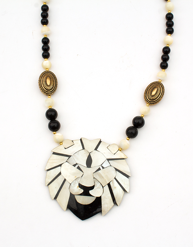 Beaded Lee Sands Necklaces with Shell Animal Pendants