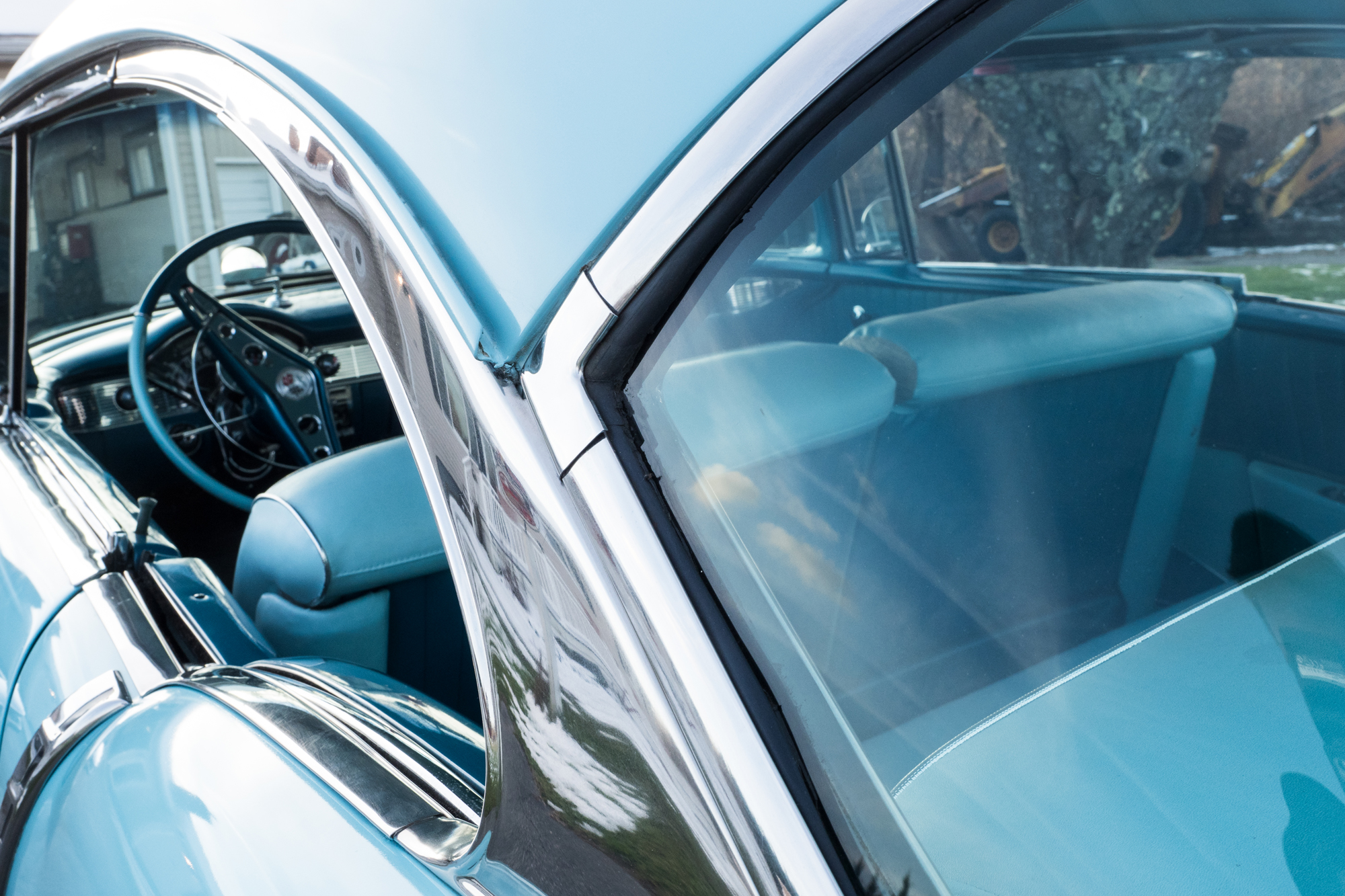 1956 Chevrolet Bel Air Nassau Blue Hardtop Coupe