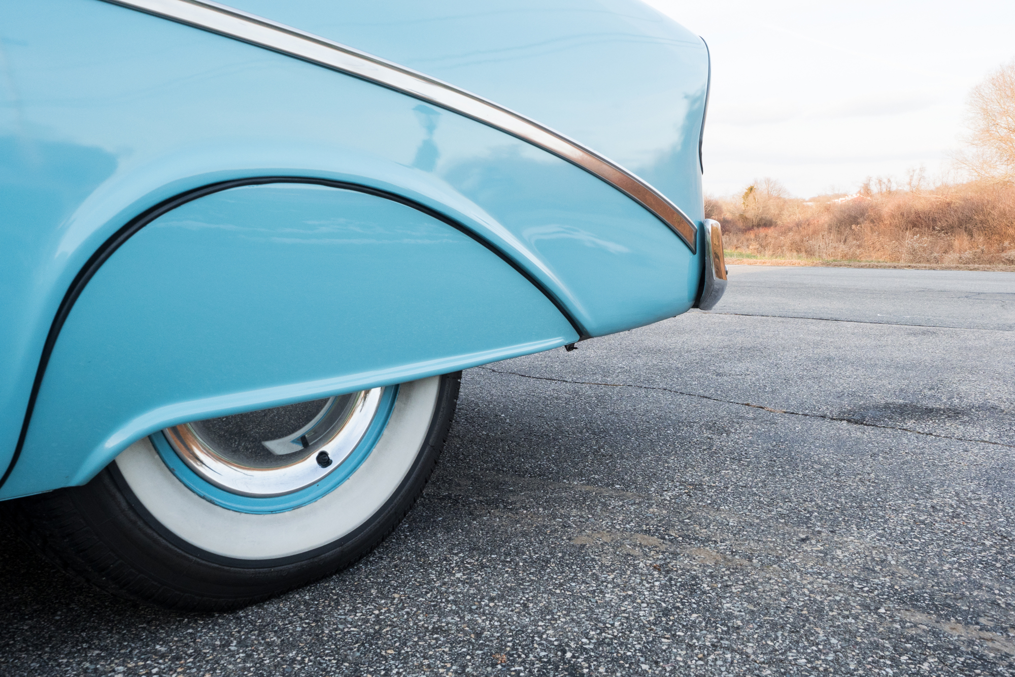1956 Chevrolet Bel Air Nassau Blue Hardtop Coupe