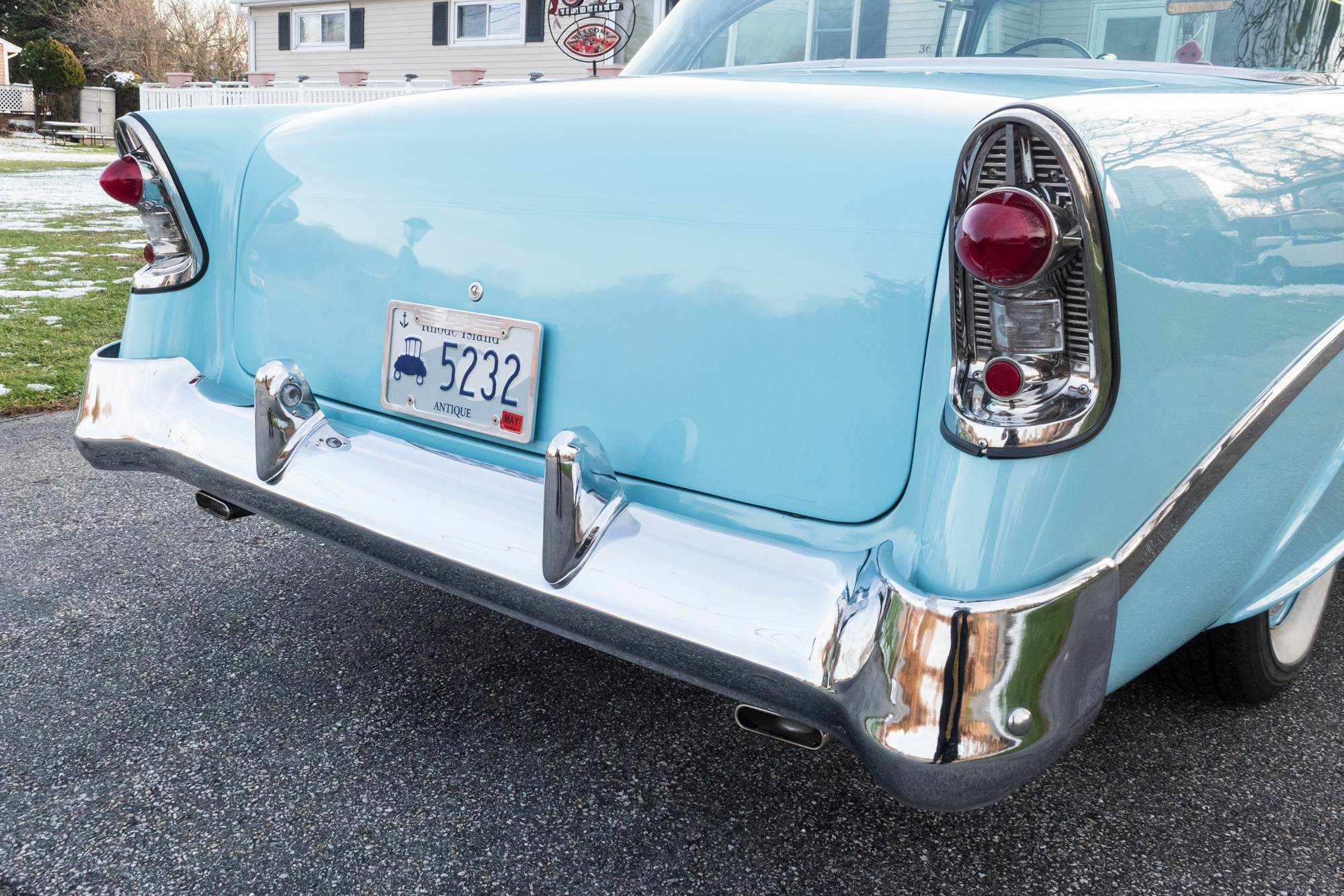 1956 Chevrolet Bel Air Nassau Blue Hardtop Coupe