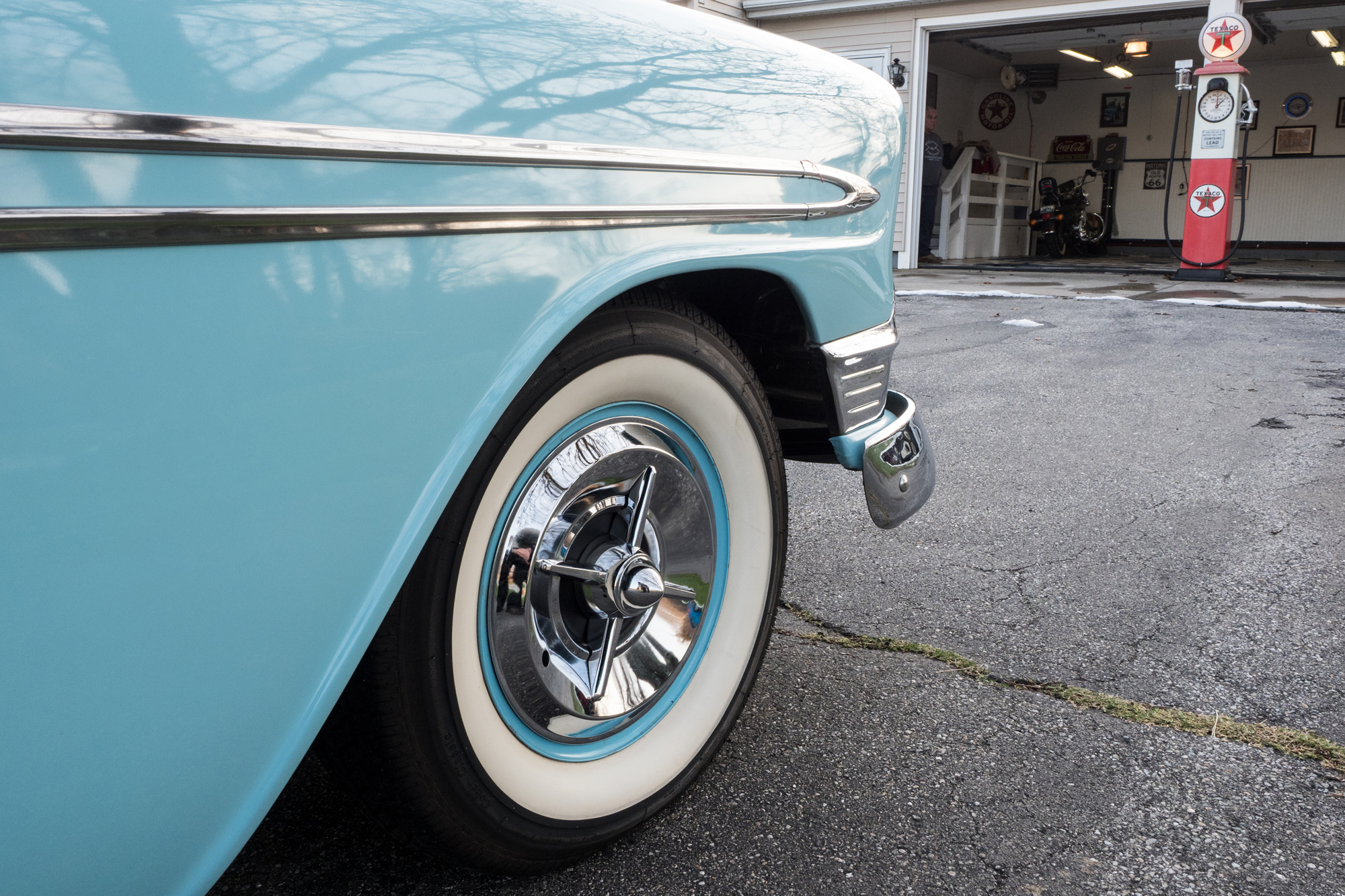 1956 Chevrolet Bel Air Nassau Blue Hardtop Coupe