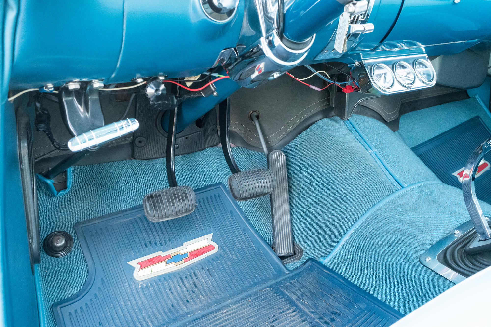 1956 Chevrolet Bel Air Nassau Blue Hardtop Coupe