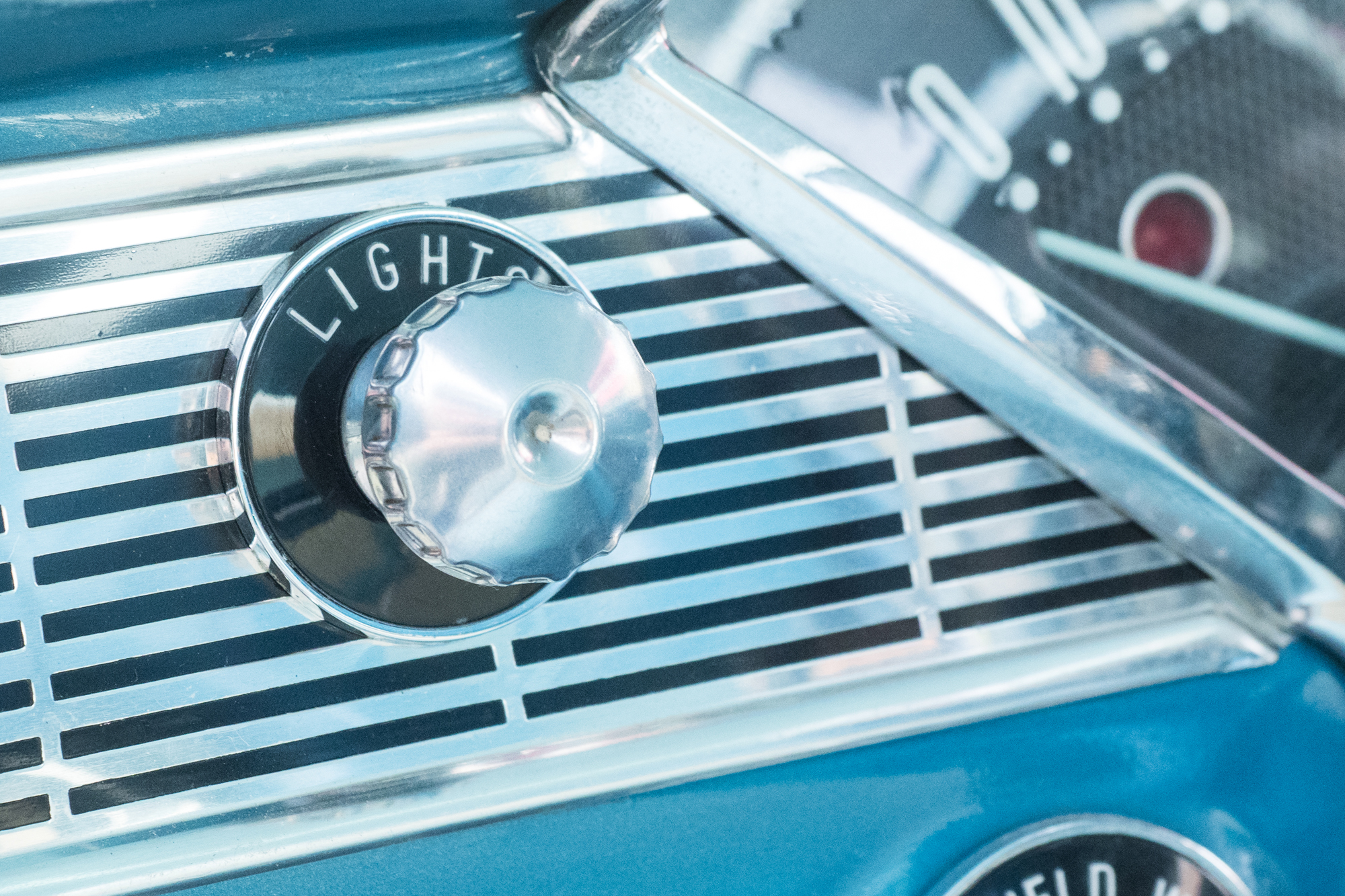 1956 Chevrolet Bel Air Nassau Blue Hardtop Coupe