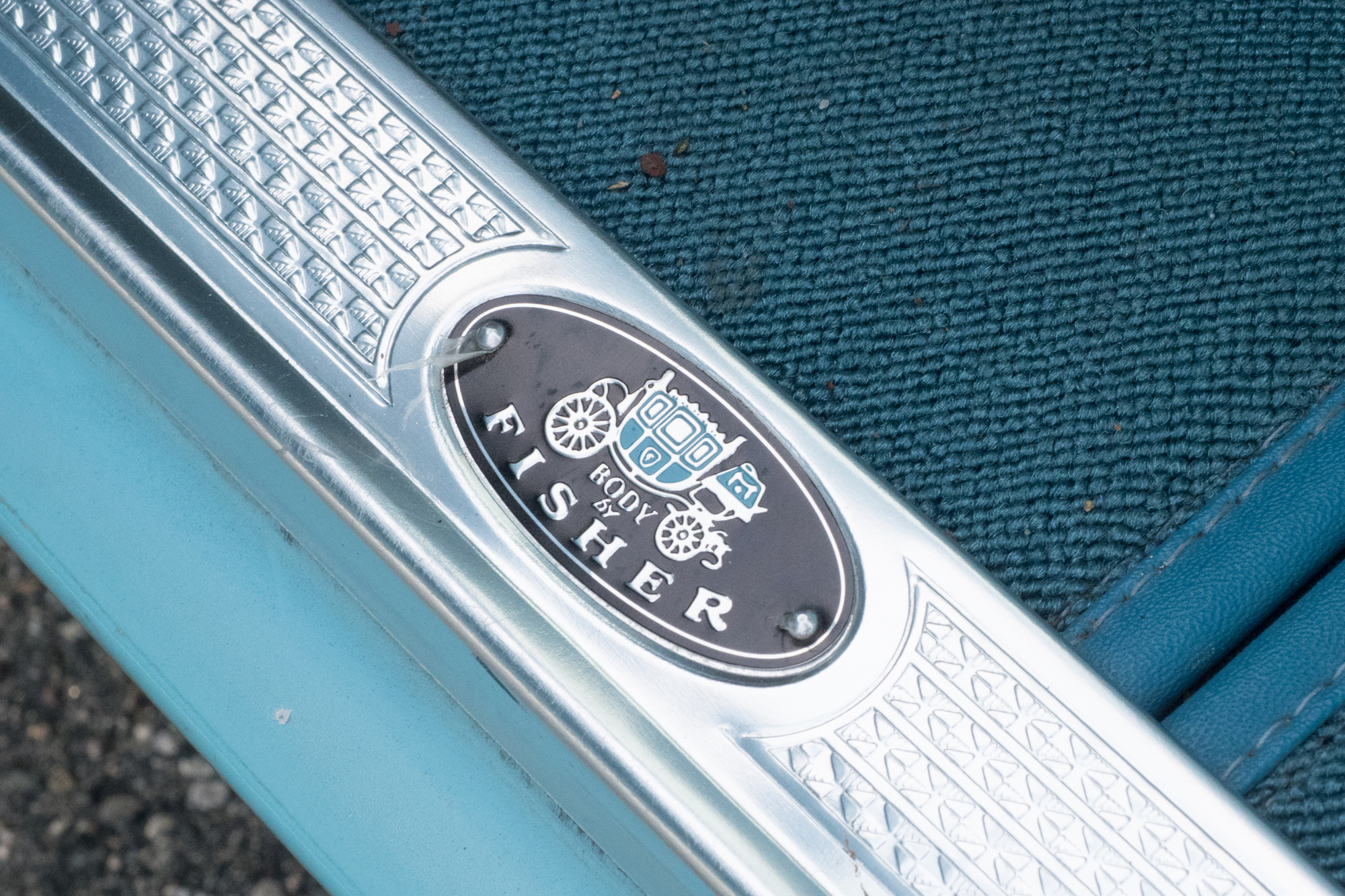 1956 Chevrolet Bel Air Nassau Blue Hardtop Coupe