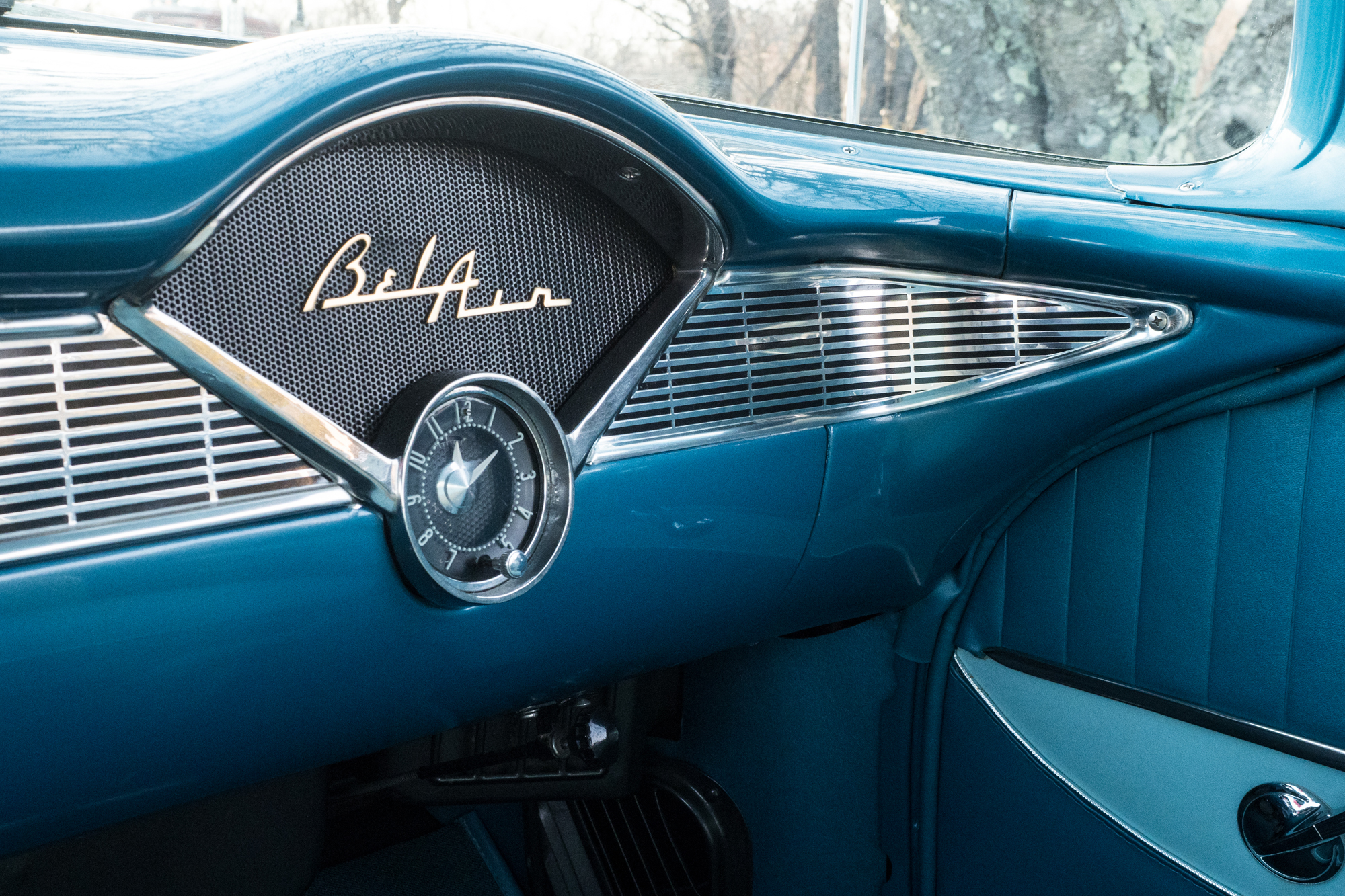 1956 Chevrolet Bel Air Nassau Blue Hardtop Coupe