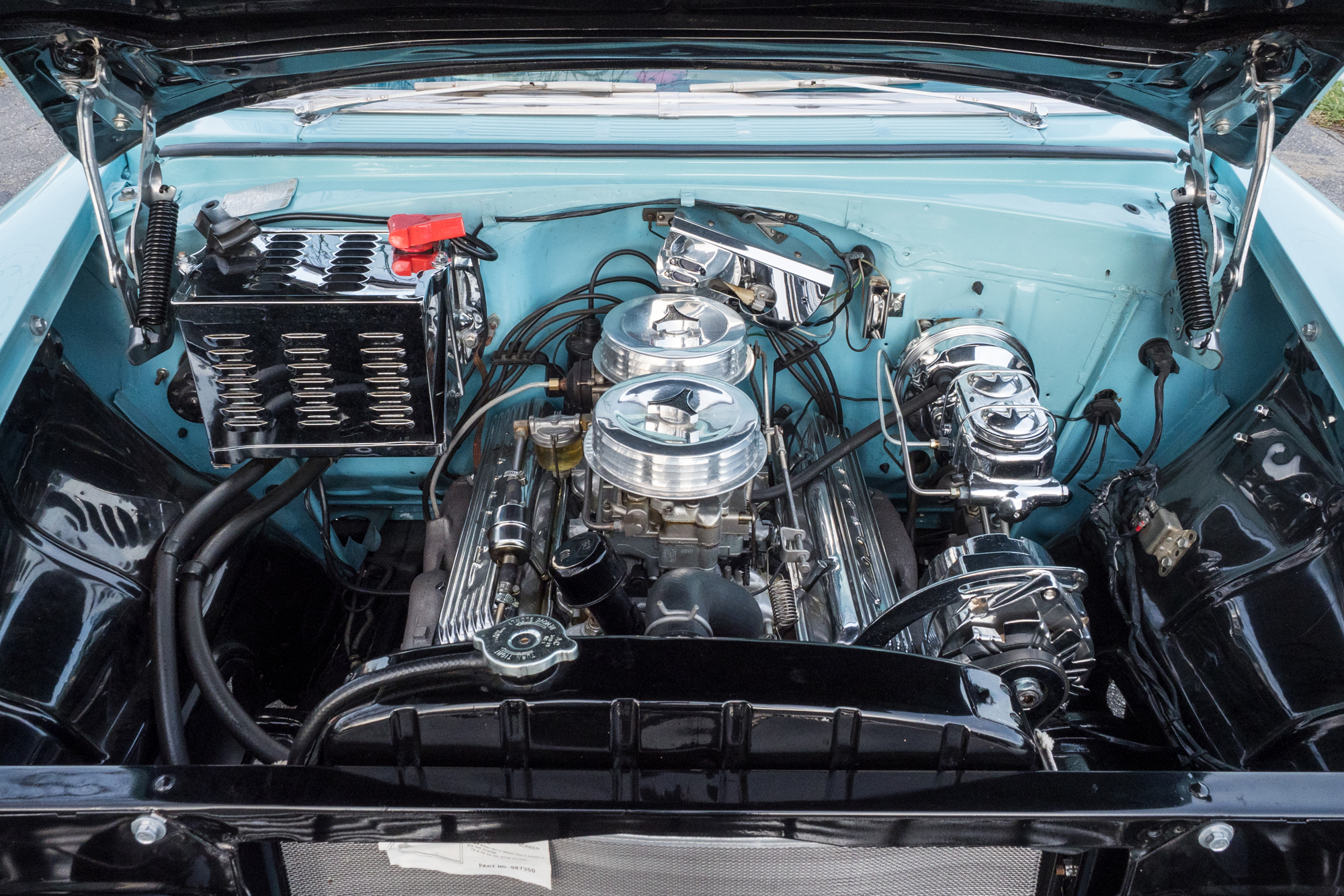 1956 Chevrolet Bel Air Nassau Blue Hardtop Coupe
