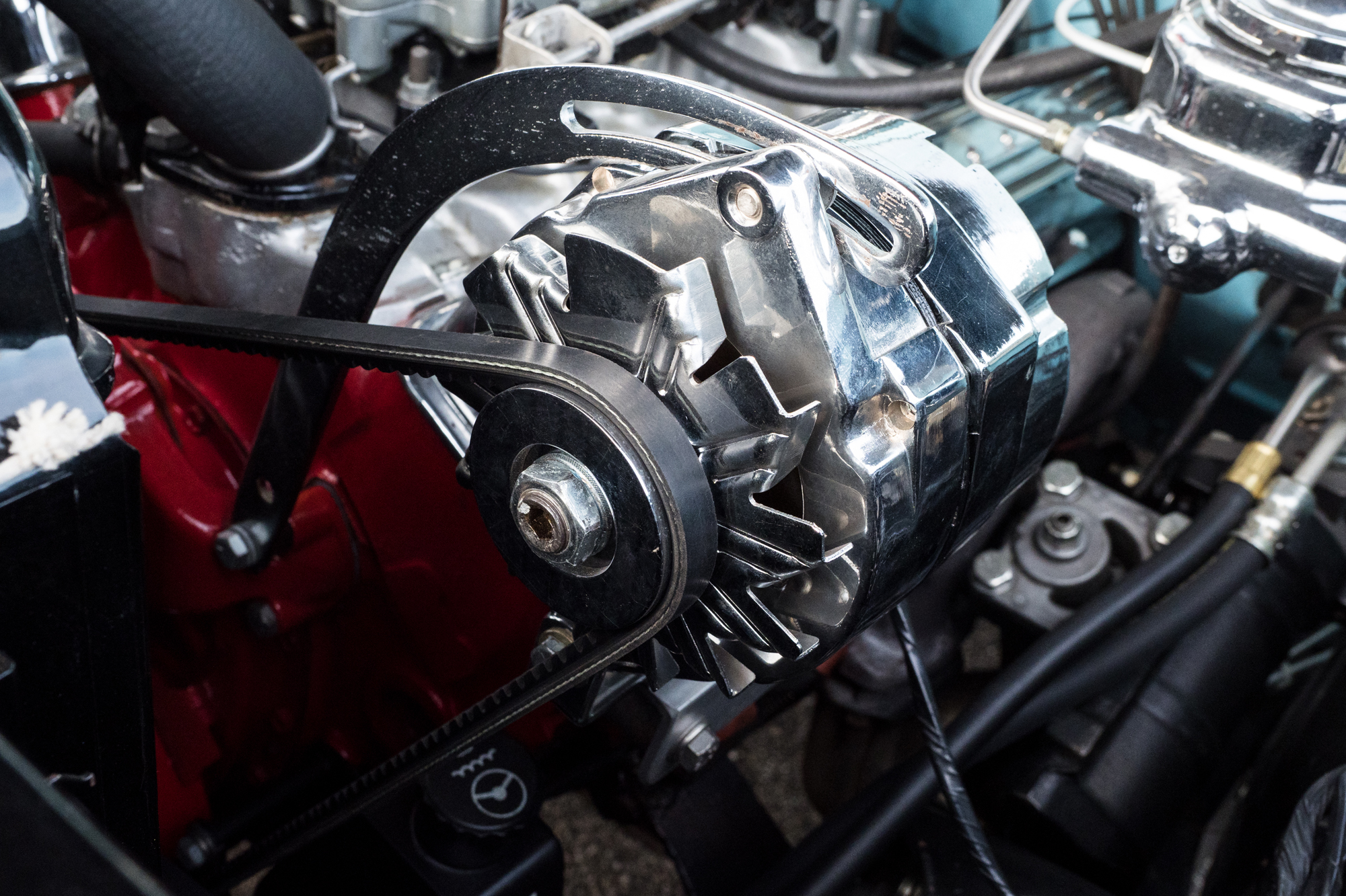 1956 Chevrolet Bel Air Nassau Blue Hardtop Coupe