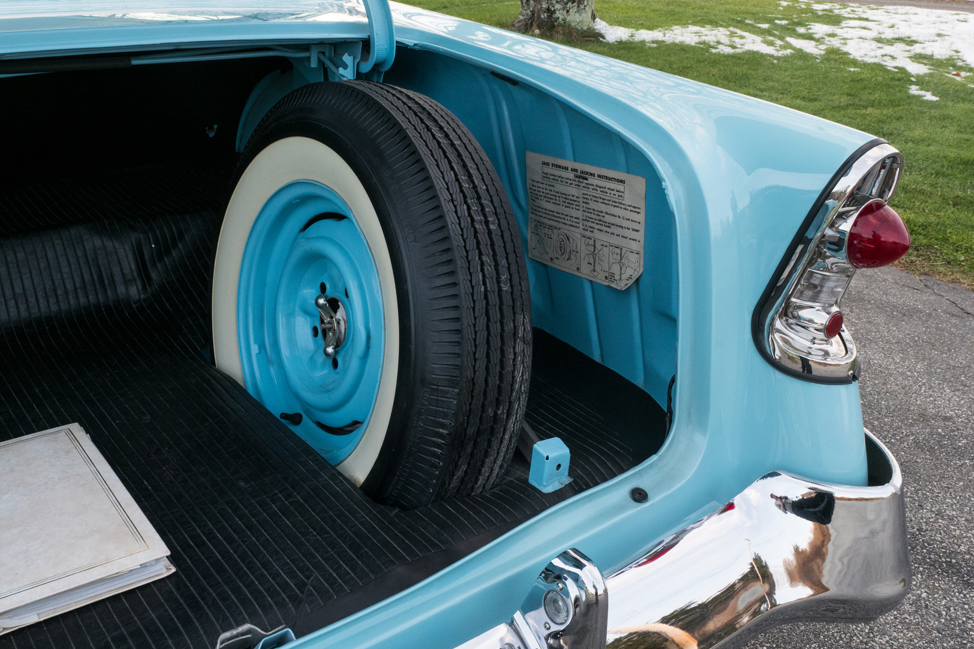 1956 Chevrolet Bel Air Nassau Blue Hardtop Coupe