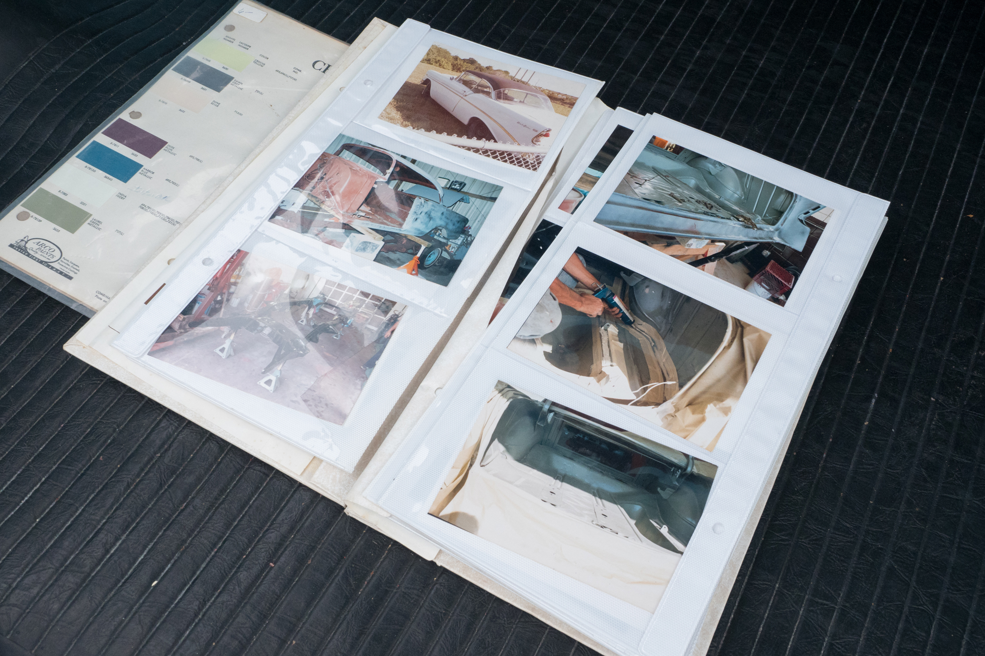 1956 Chevrolet Bel Air Nassau Blue Hardtop Coupe