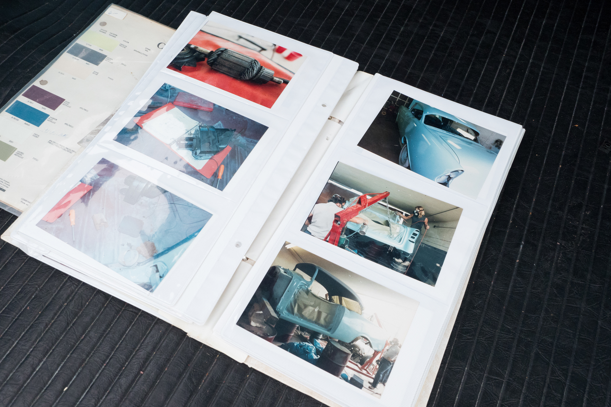 1956 Chevrolet Bel Air Nassau Blue Hardtop Coupe