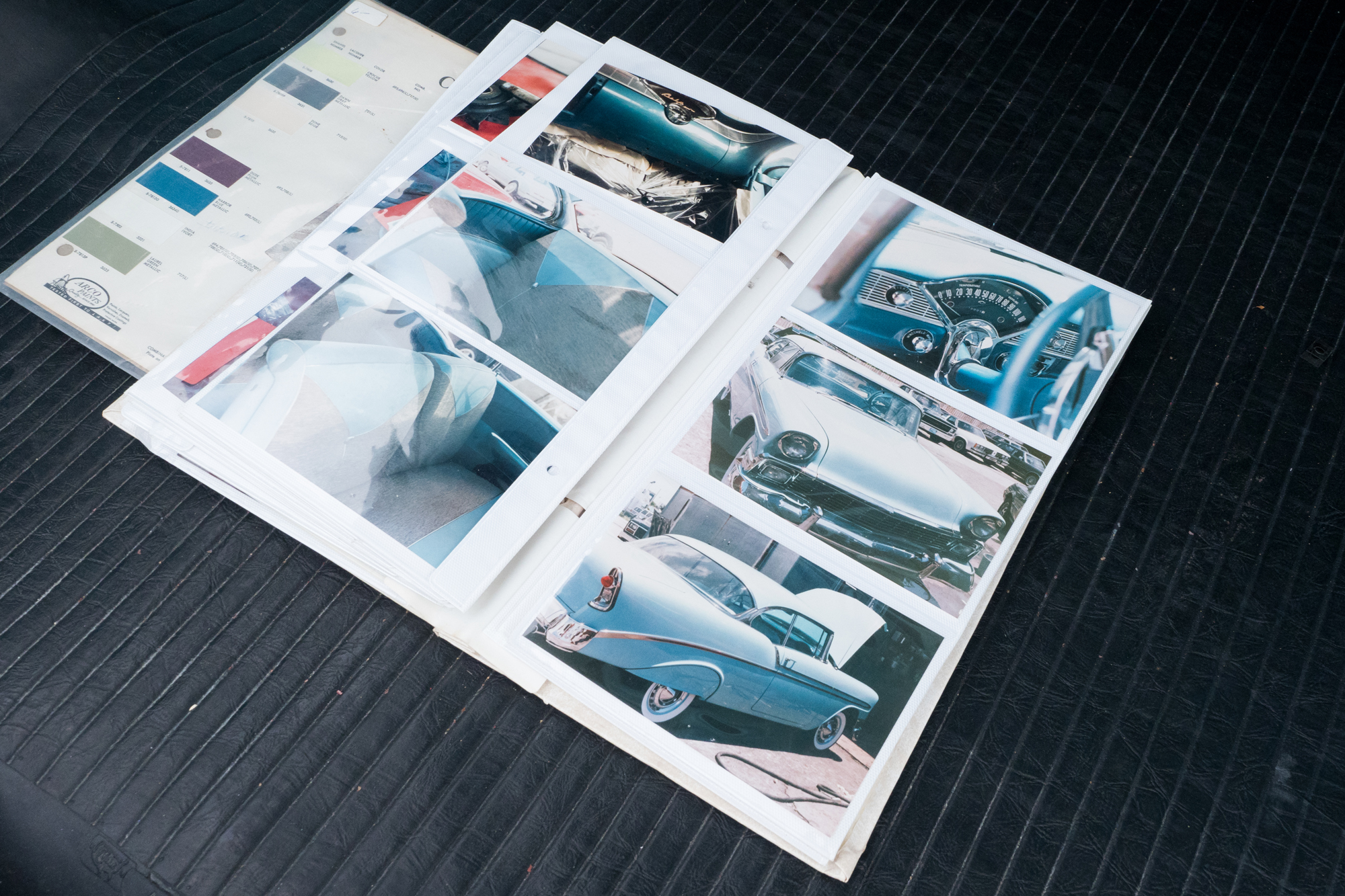 1956 Chevrolet Bel Air Nassau Blue Hardtop Coupe