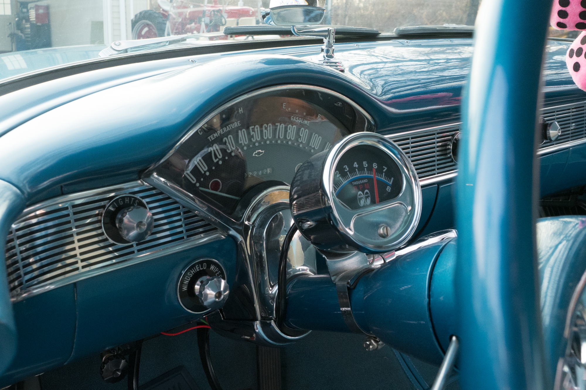 1956 Chevrolet Bel Air Nassau Blue Hardtop Coupe