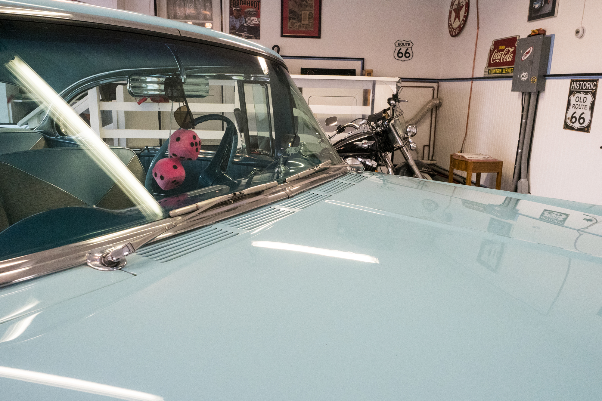 1956 Chevrolet Bel Air Nassau Blue Hardtop Coupe