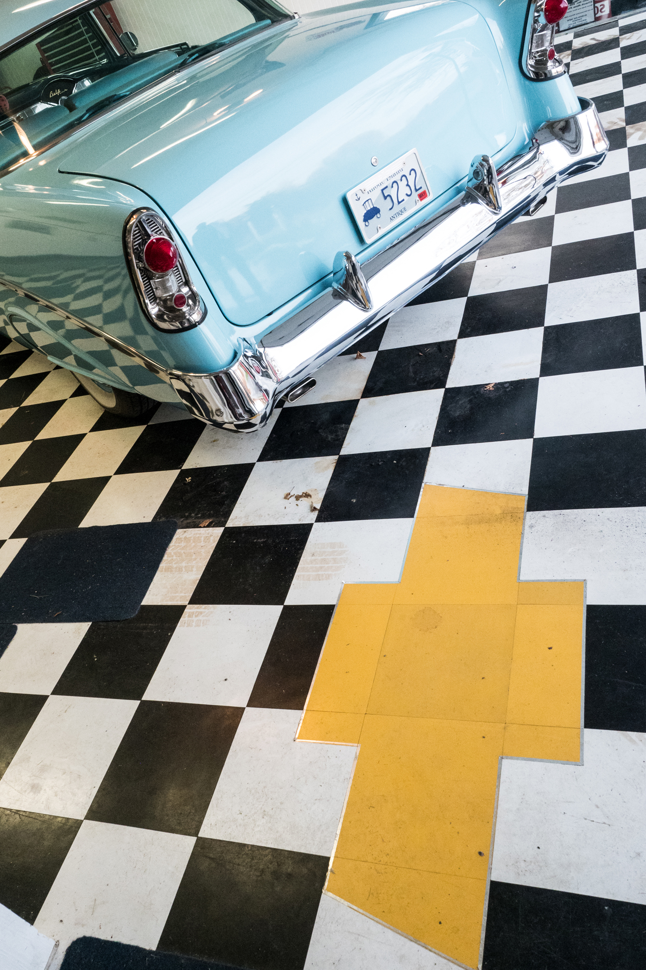 1956 Chevrolet Bel Air Nassau Blue Hardtop Coupe