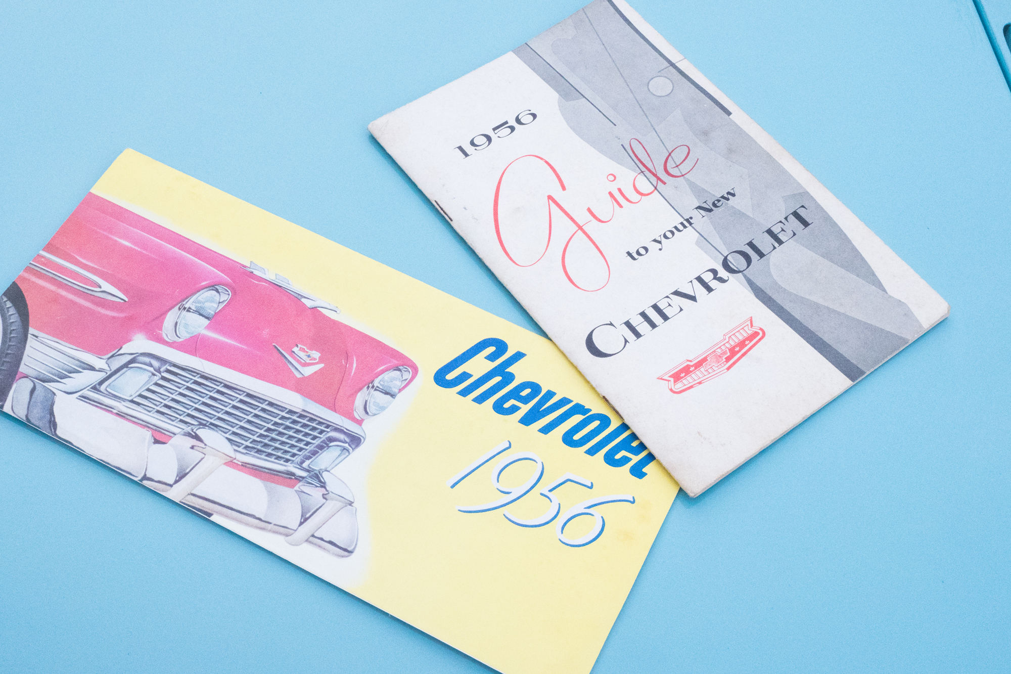 1956 Chevrolet Bel Air Nassau Blue Hardtop Coupe