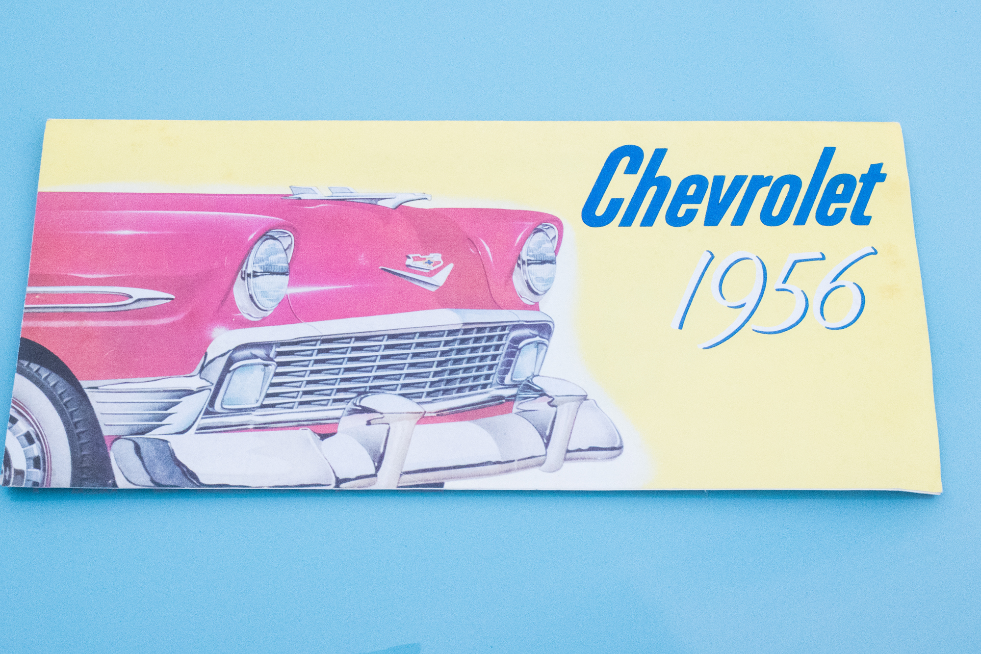 1956 Chevrolet Bel Air Nassau Blue Hardtop Coupe