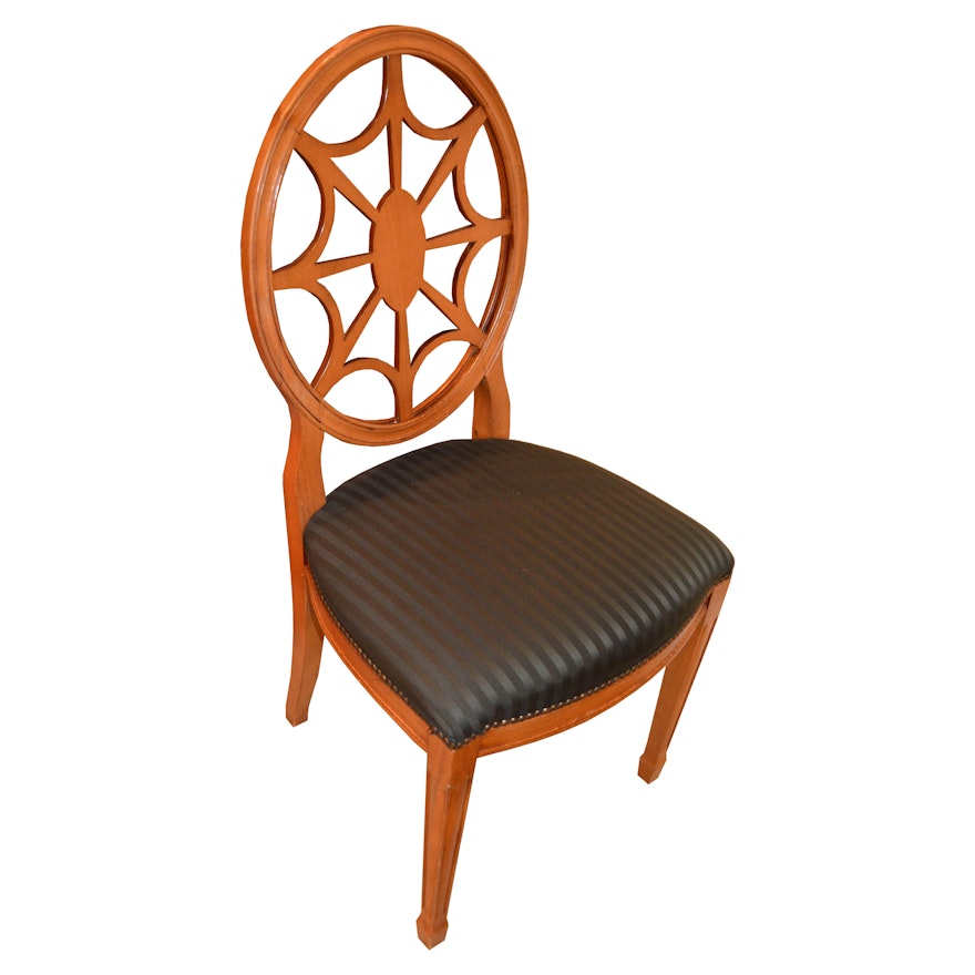 Wooden Spider Back Chair