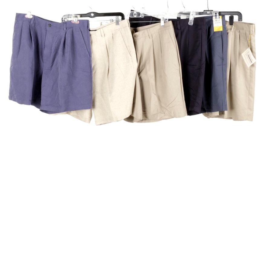 Men's Pleated Shorts Including Dockers