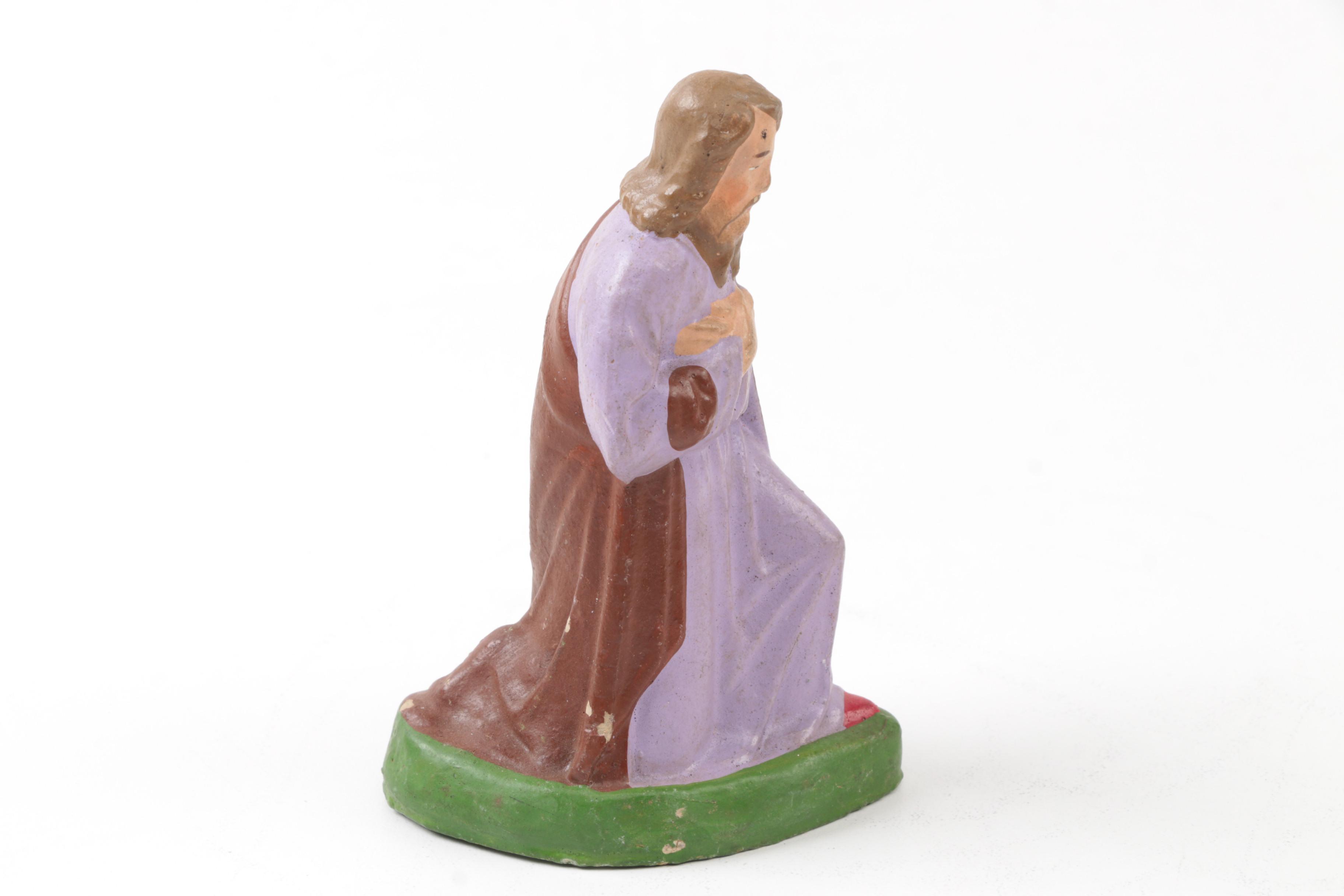 Vintage German Nativity Figurines