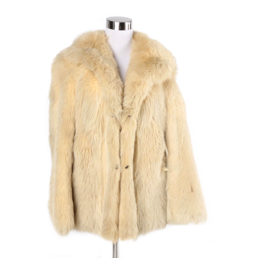 Women's Vintage Sheepskin Coat
