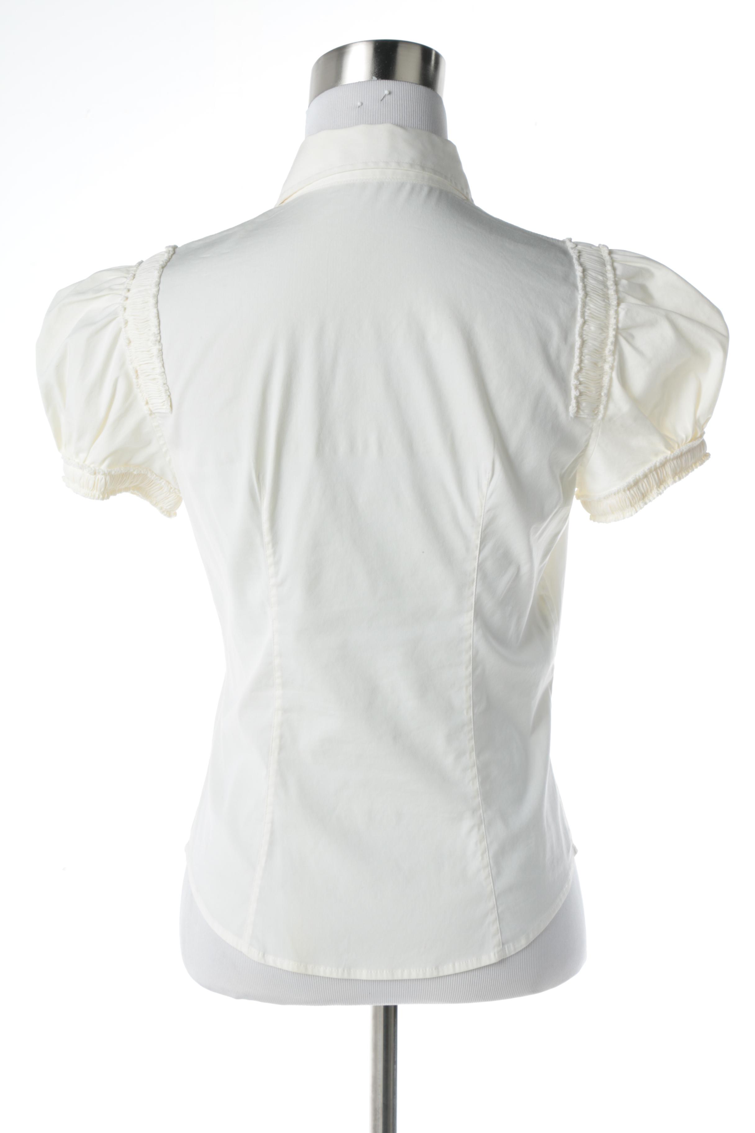 Women's Prada Collar Top