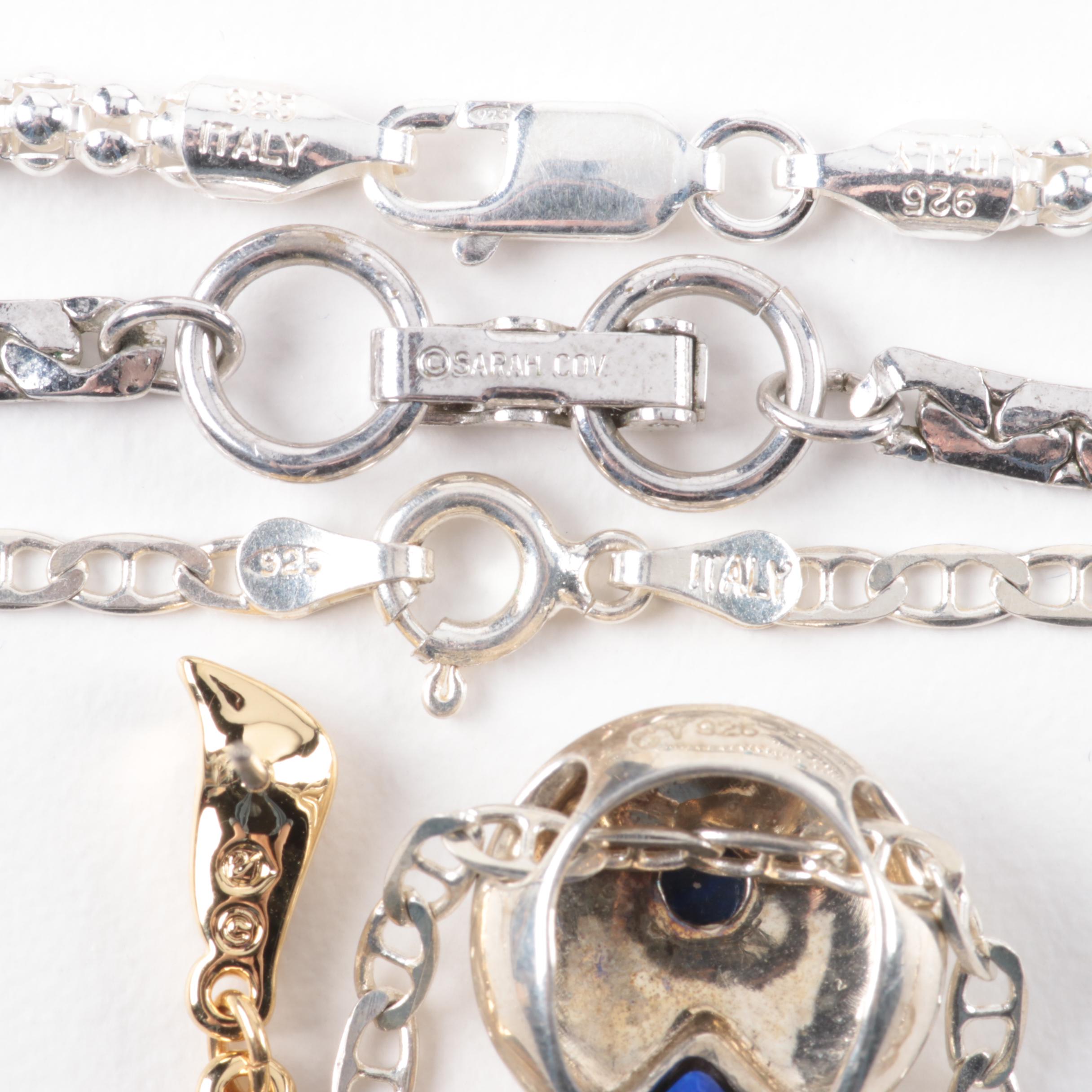 Assortment of Sterling Silver Jewelry