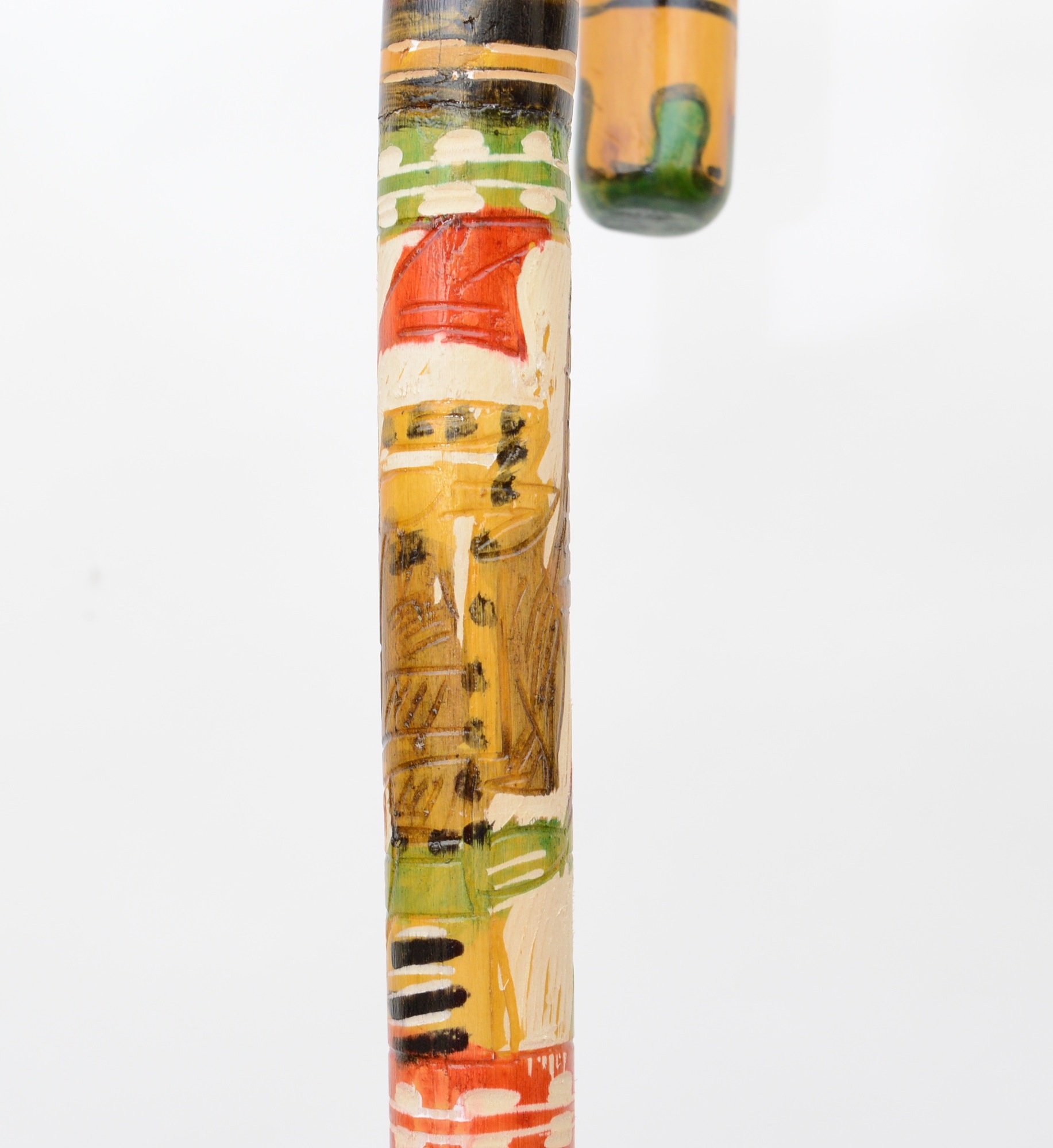 Hand-Carved Walking Cane