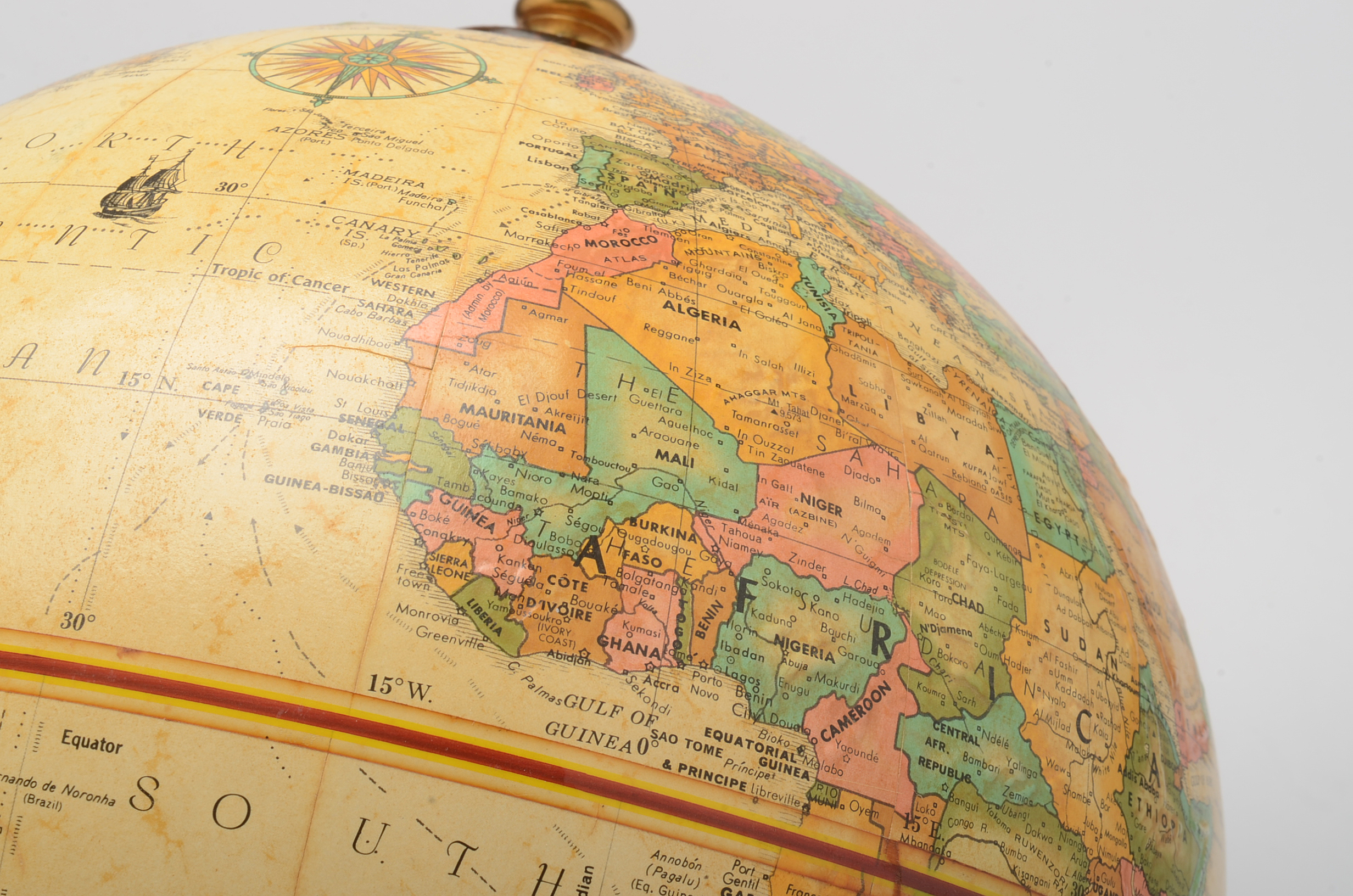 1950s Proctor & Gamble "Replogle" Tabletop Globe