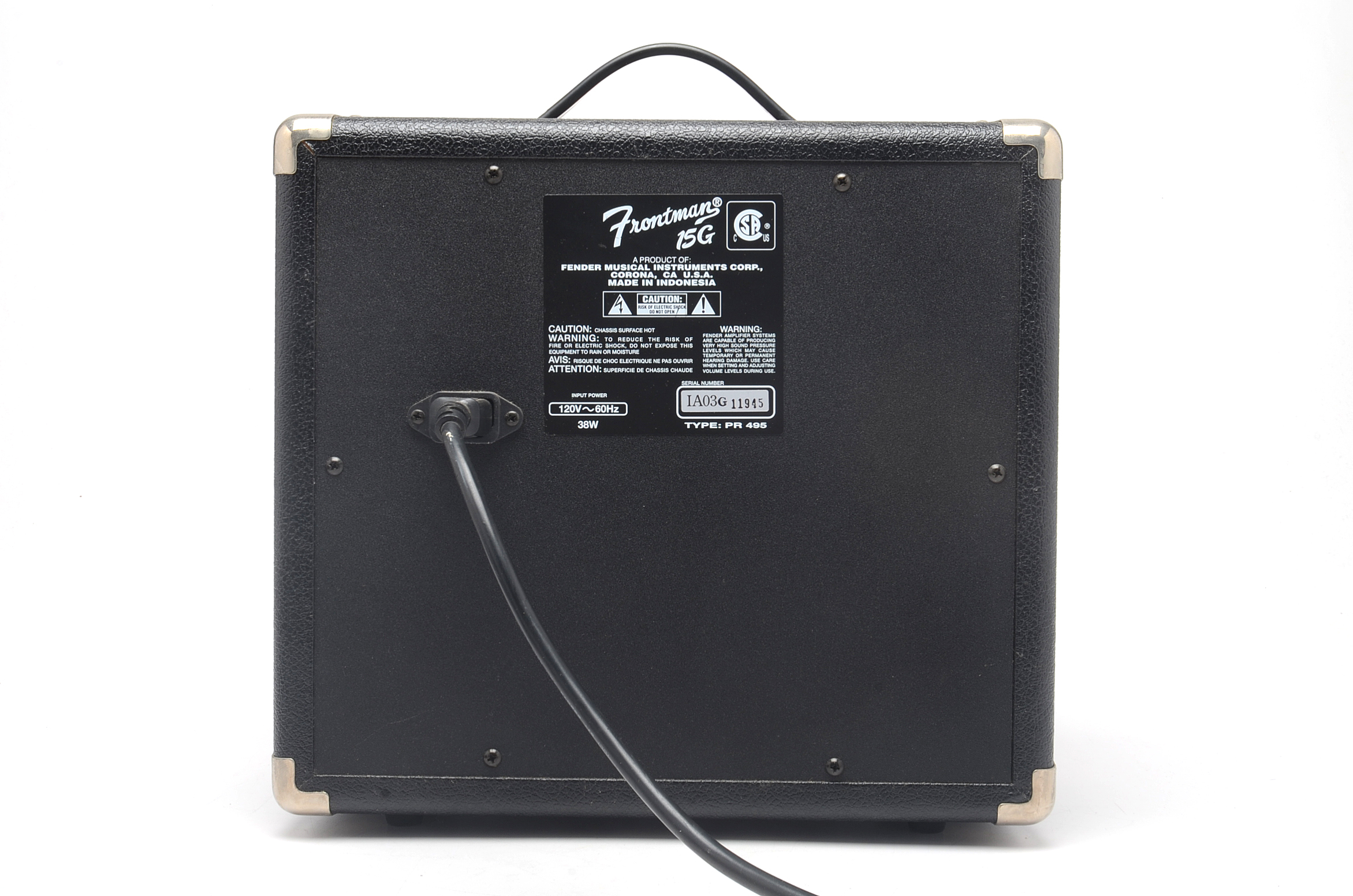 Fender "Frontman 15G" Portable Amplifier