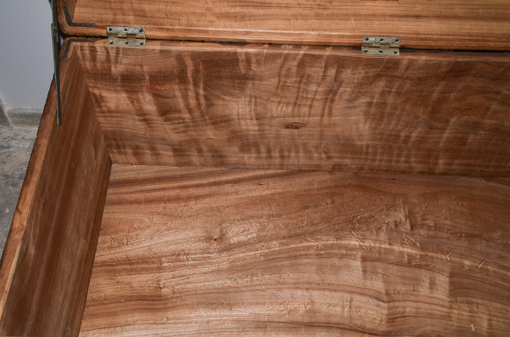 Vintage Chinese Carved Camphor Chest