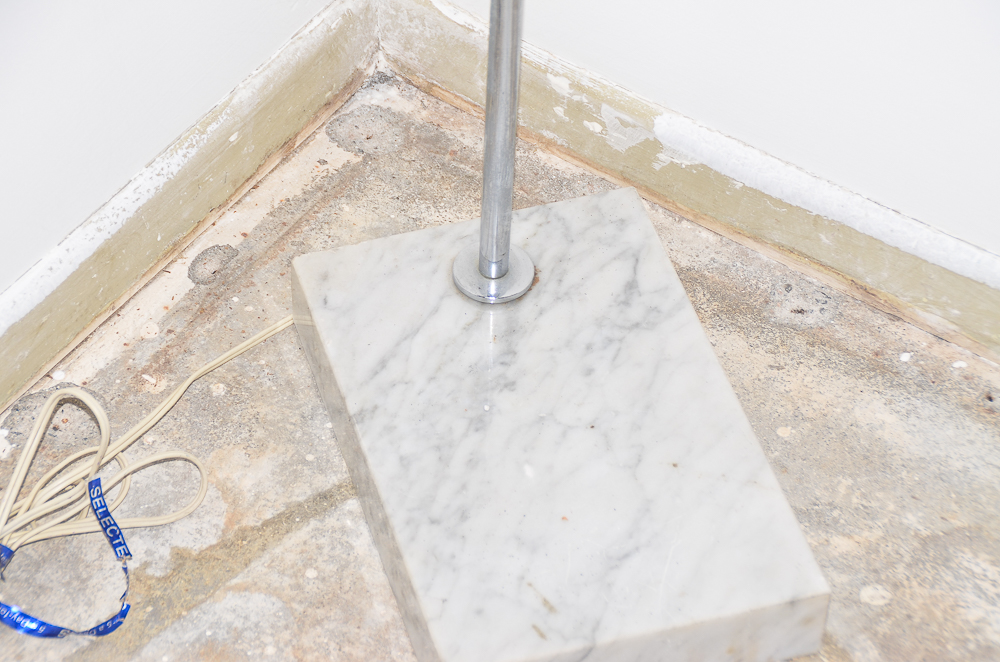 Mid Century Modern Chrome Arc Floor Lamp