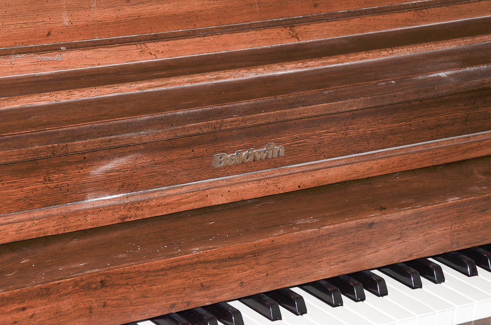 Baldwin Hamilton Studio Upright Piano With Bench