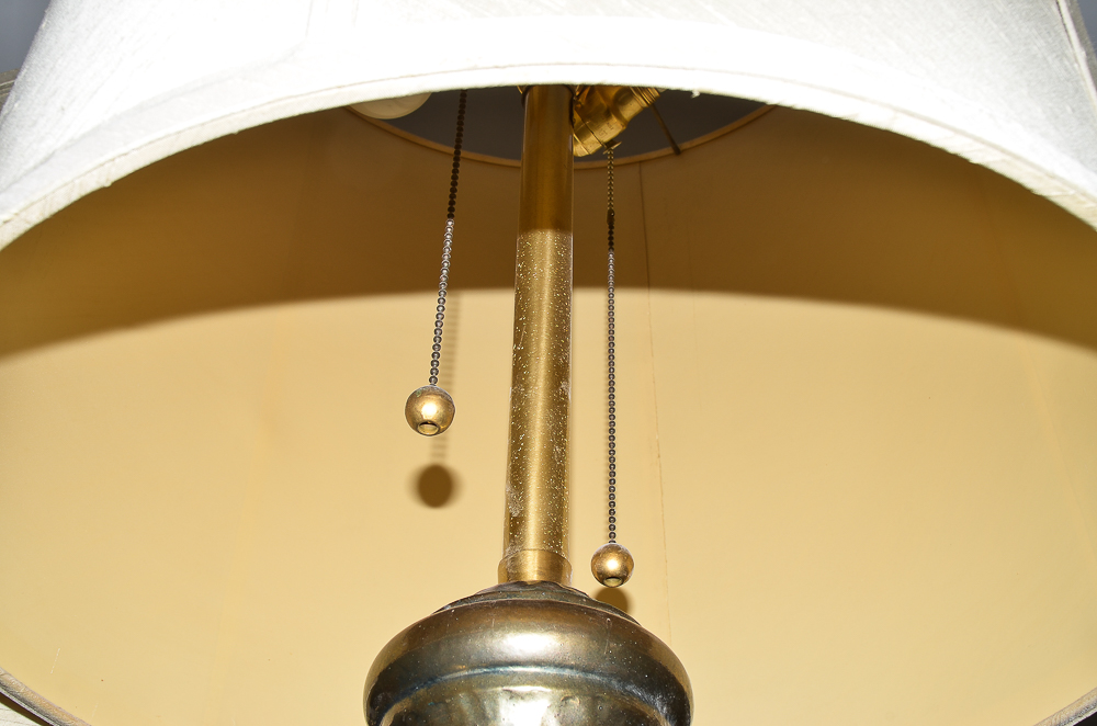 Mid-Century Marbro Ceramic Urn Table Lamps