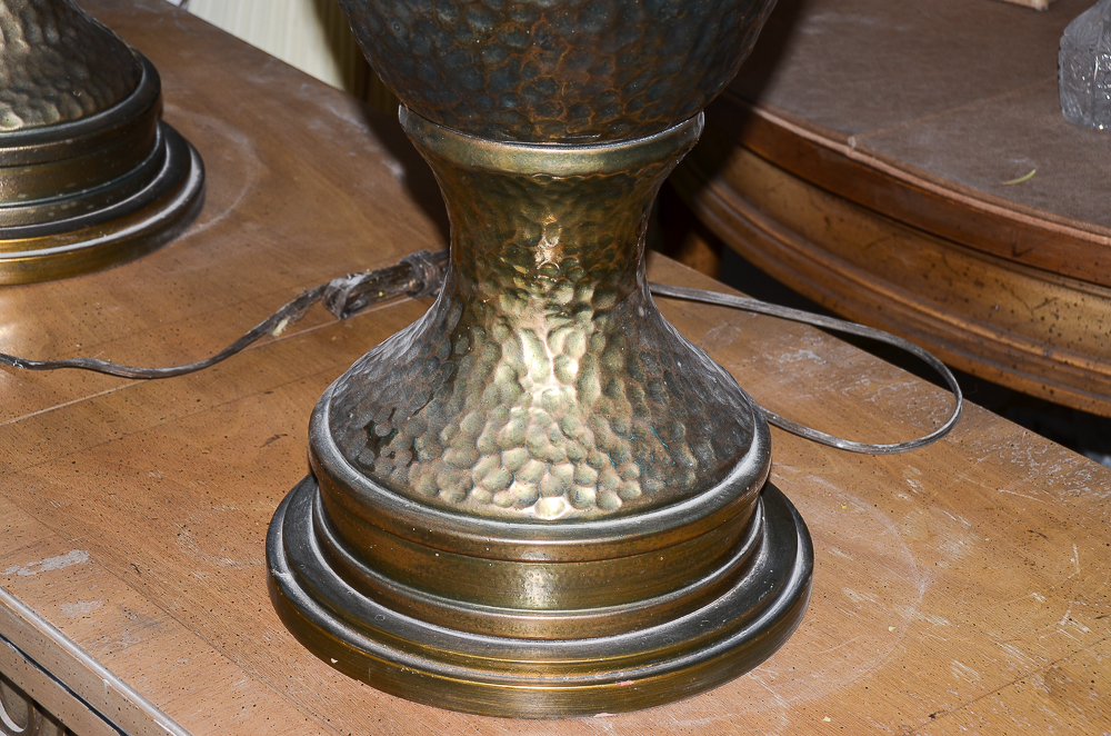 Mid-Century Marbro Ceramic Urn Table Lamps