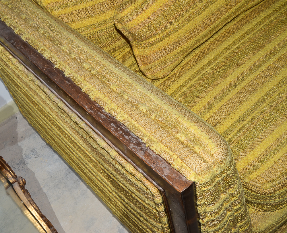 Pair of Vintage Tuxedo Sofas