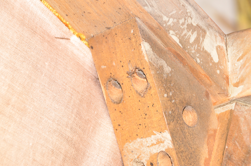 Set of Vintage Caned Dining Chairs by Henredon