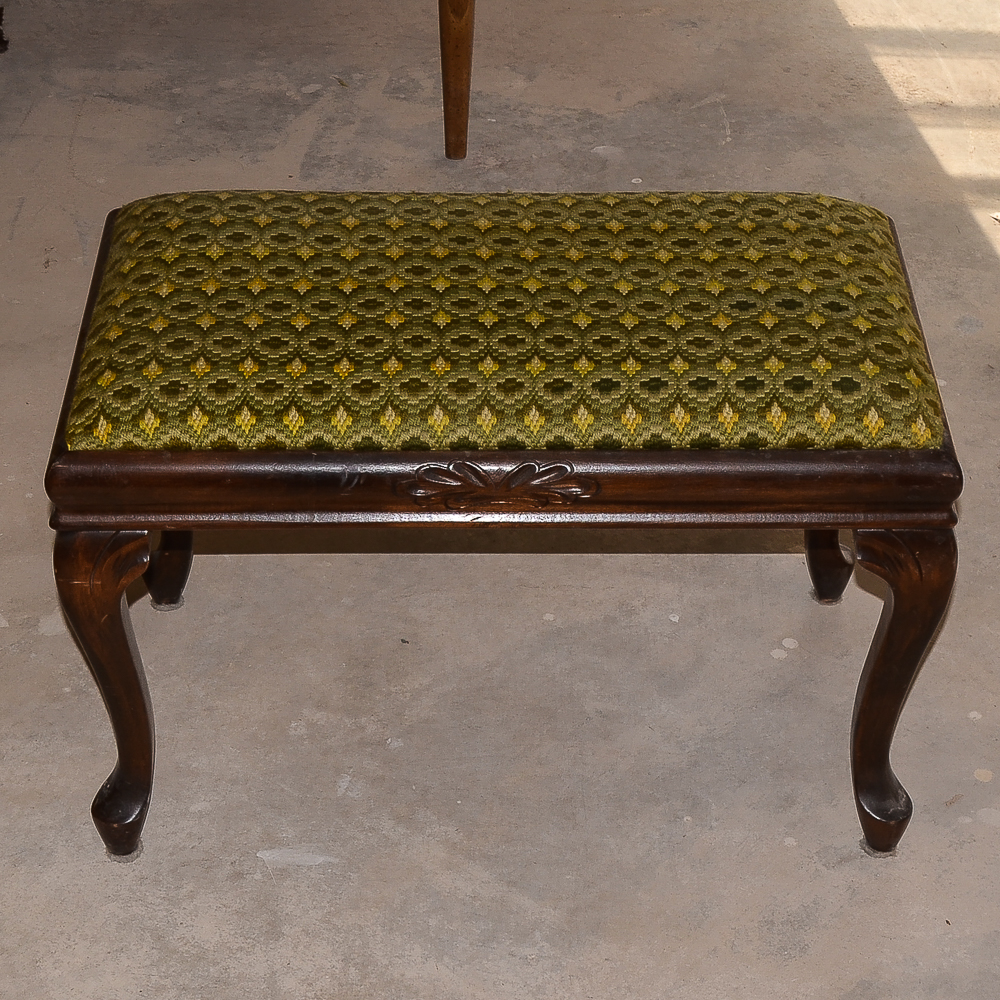 Queen Anne Style Footstool