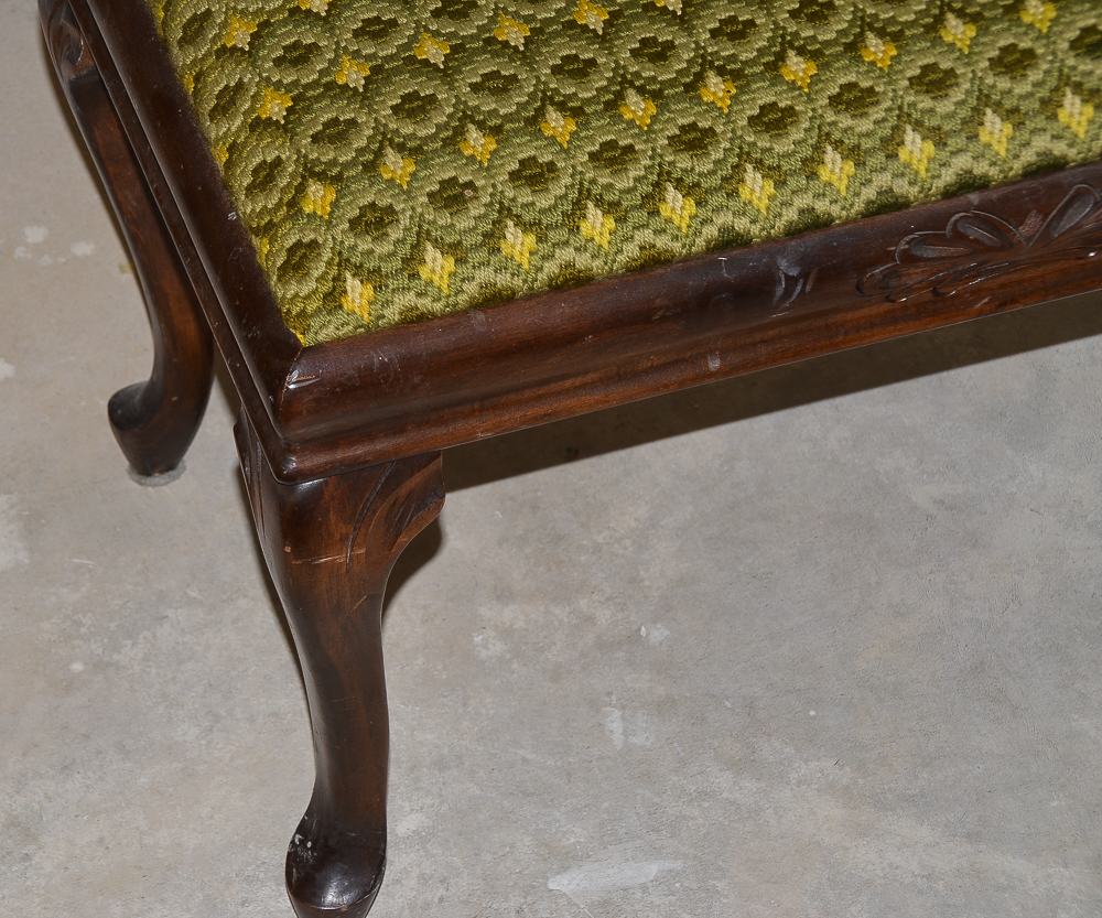 Queen Anne Style Footstool