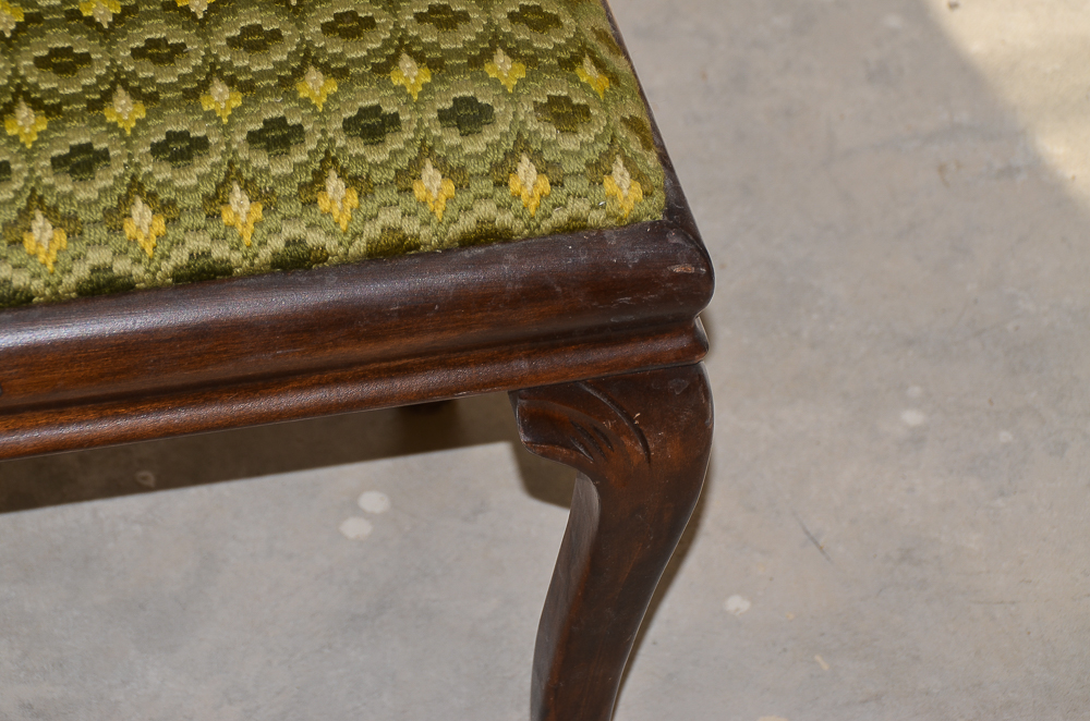 Queen Anne Style Footstool