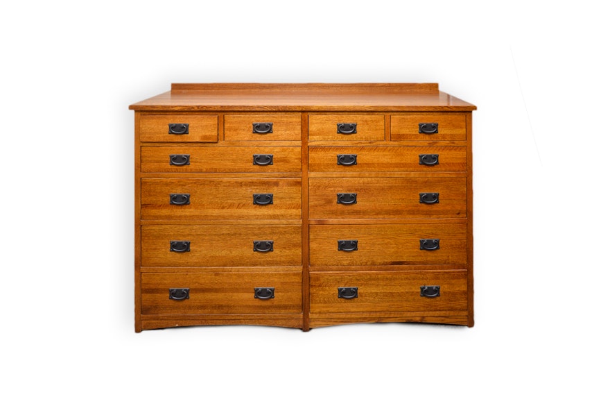 Mission-Style Chest of Drawers by Michaels for Restoration Hardware
