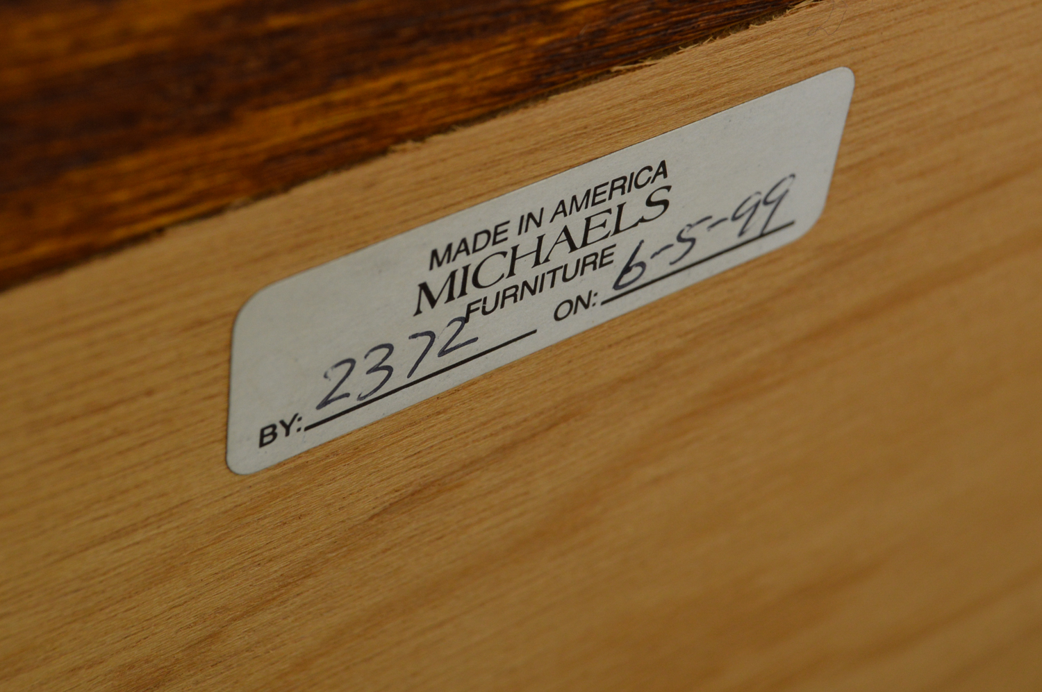 Mission-Style Chest of Drawers by Michaels for Restoration Hardware