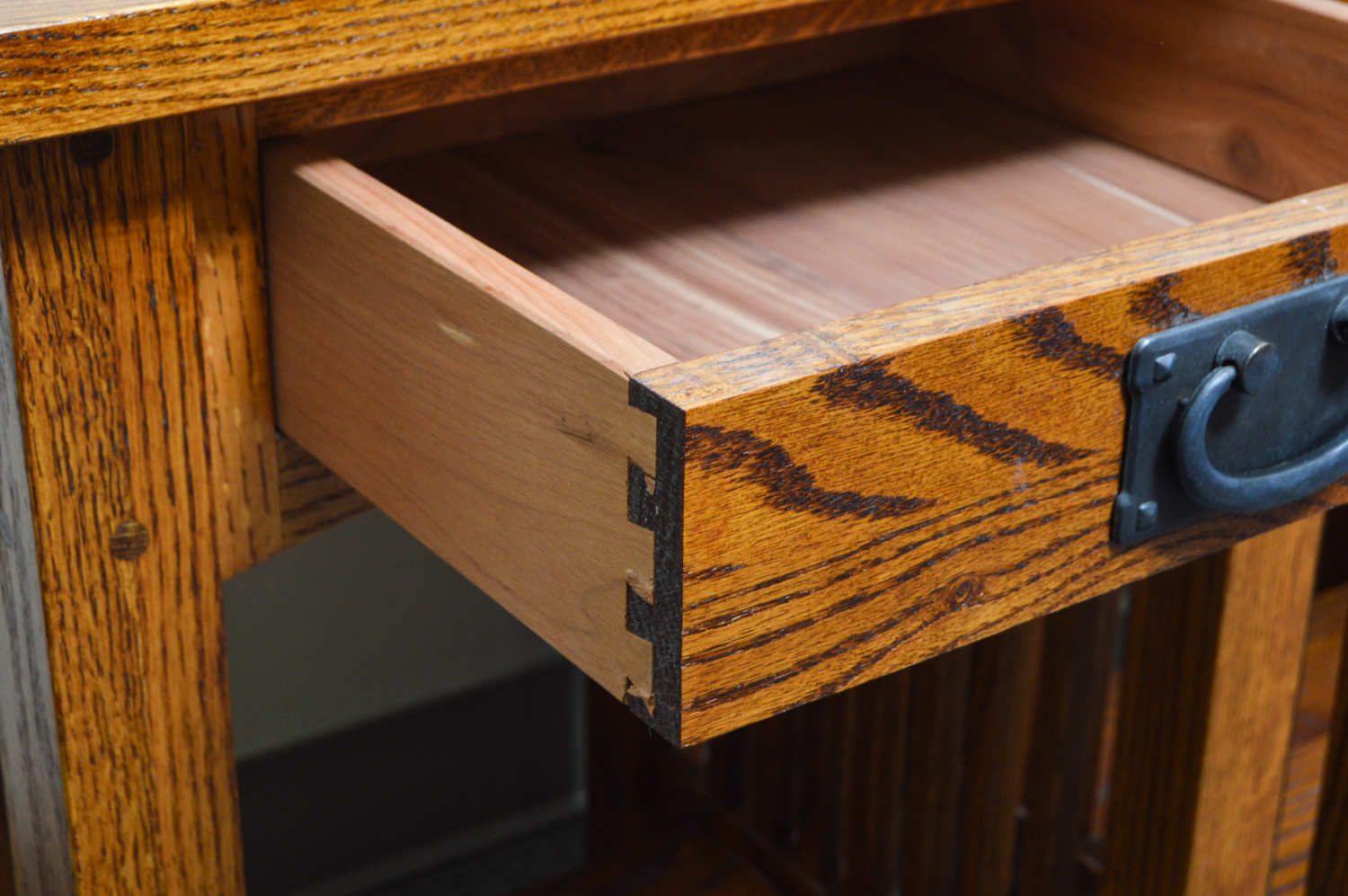 Mission-Style King Bed and Nightstands by Michaels for Restoration Hardware