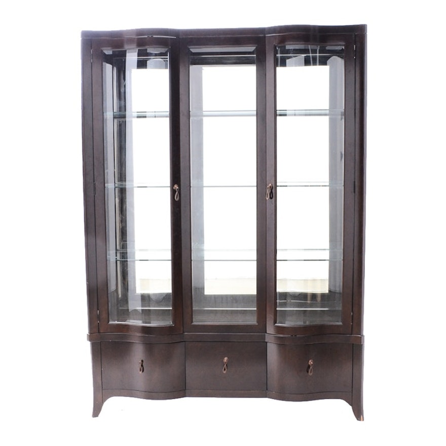 Contemporary China Curio Cabinet