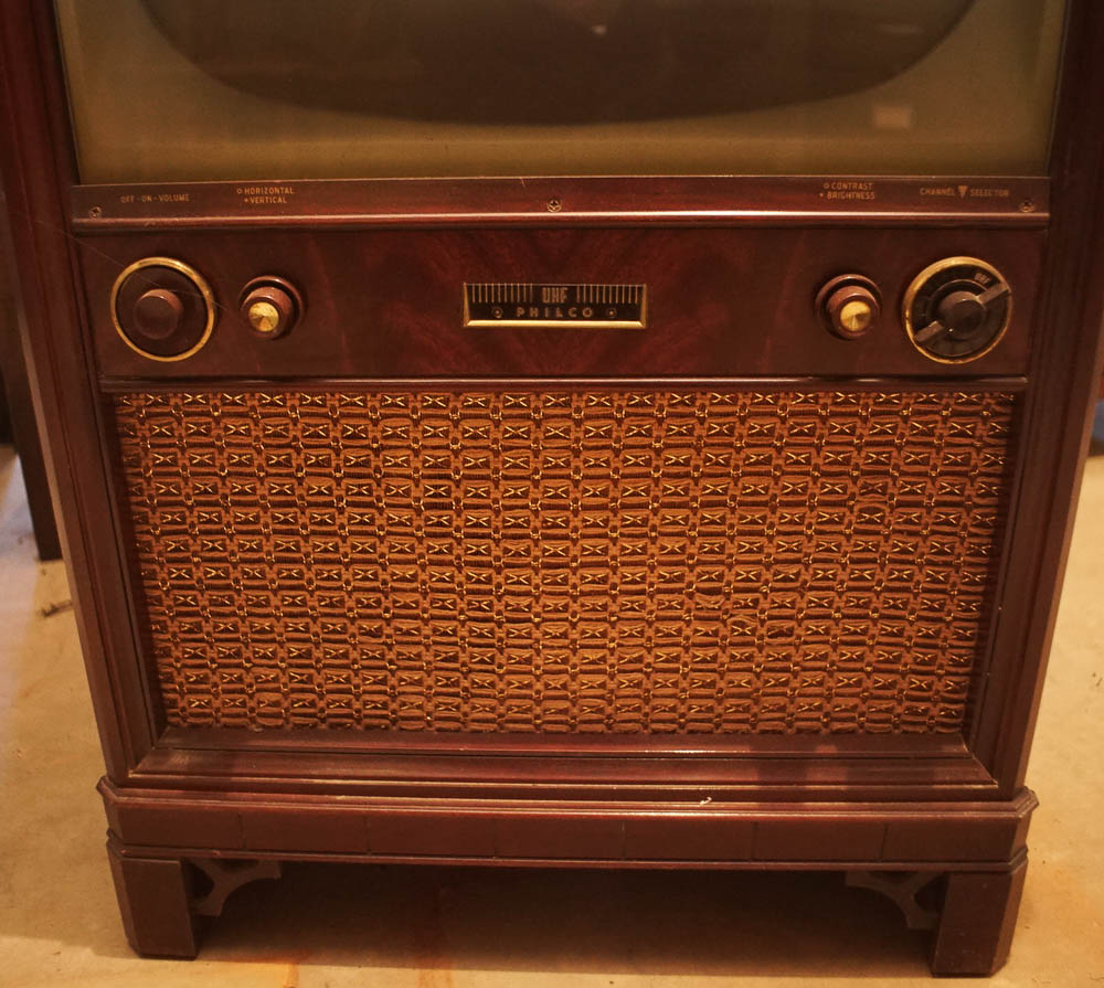 Vintage Philco UHF Television