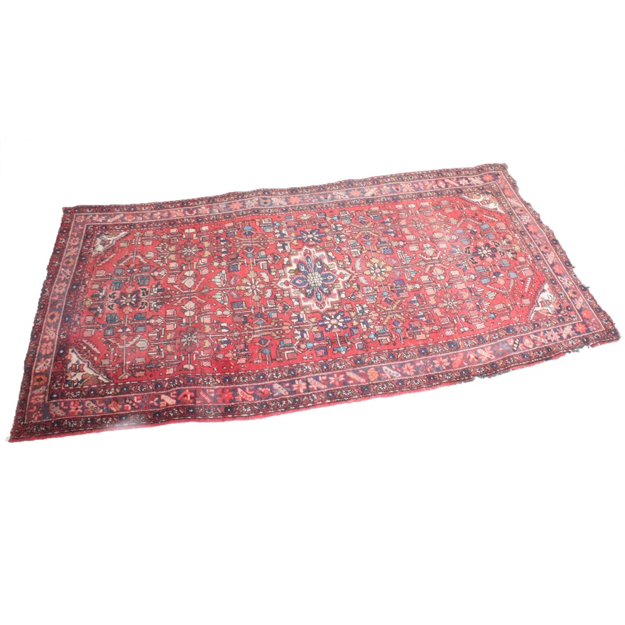 Hand-Knotted Persian Malayer Room Size Rug
