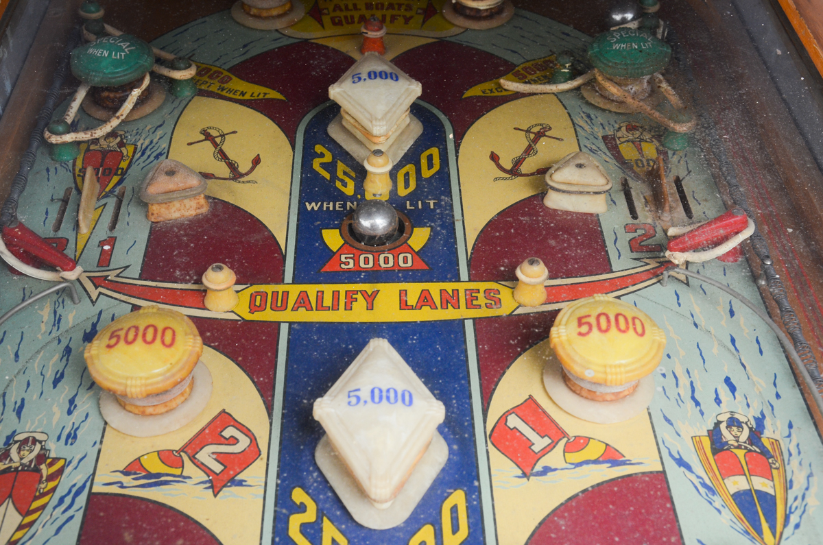 1947 Bally "Silver Streak" Pinball Machine