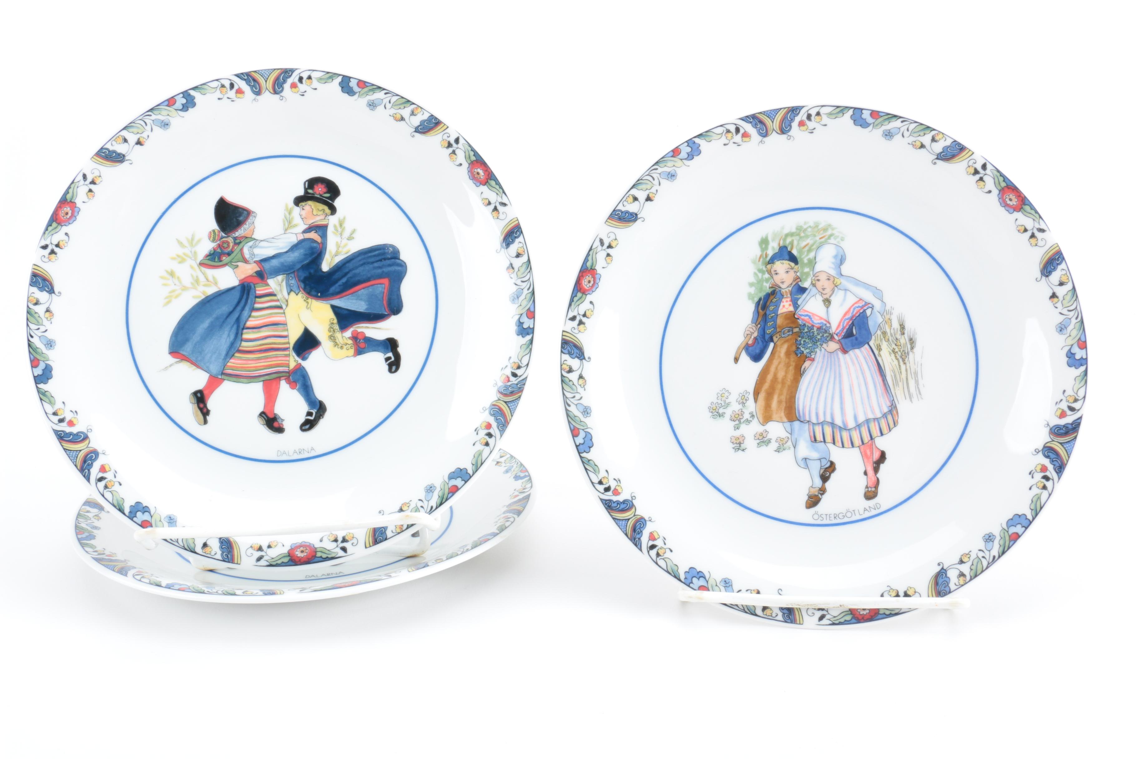 Rorstrand "Swedish National Costumes" Tableware